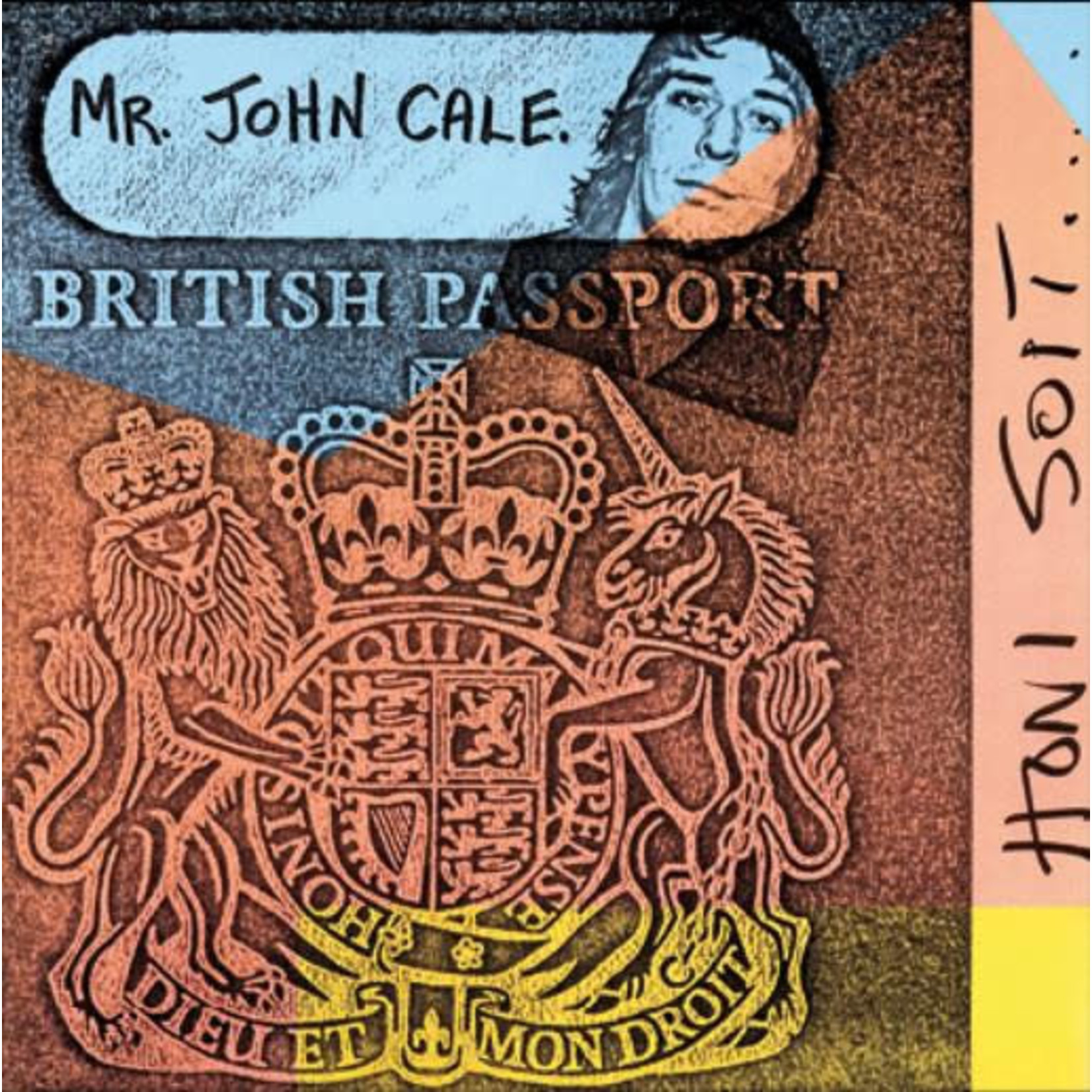 [Vintage] John Cale - Honi Soit (British Passport)