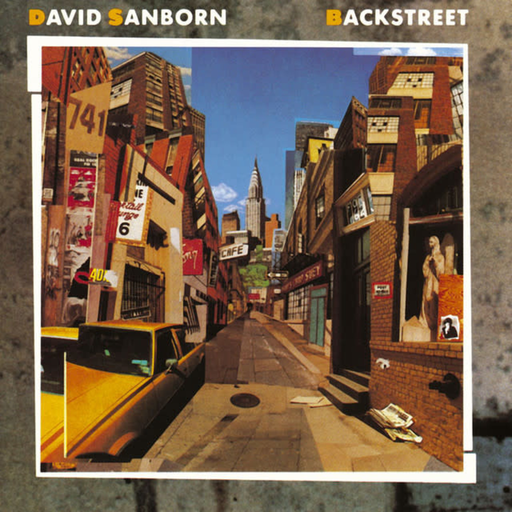 [Vintage] David Sanborn - Backstreet