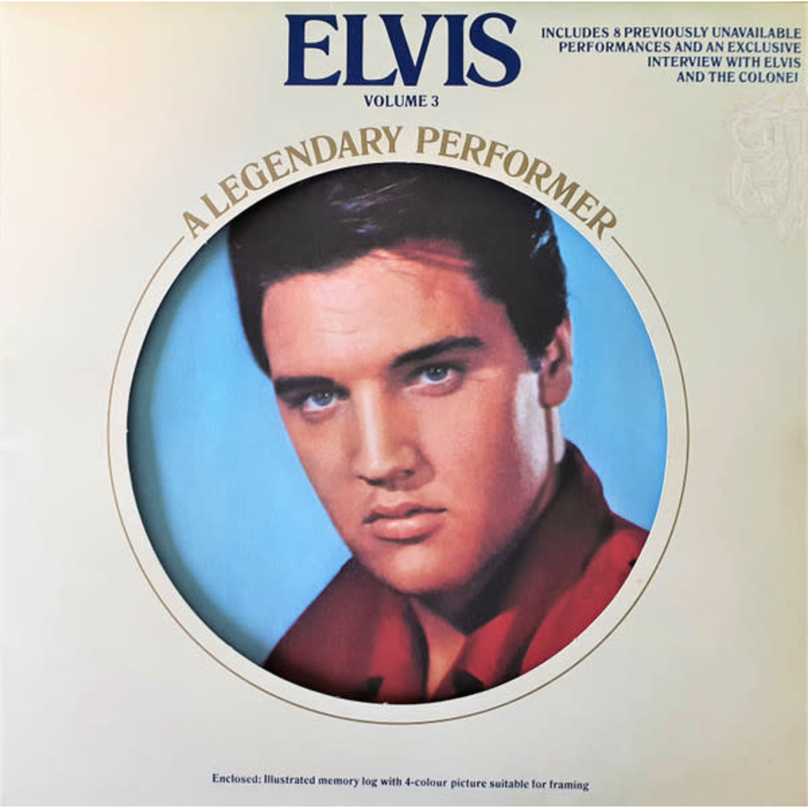 [Vintage] Elvis Presley - Legendary Performer Volume 3 (picture disc)