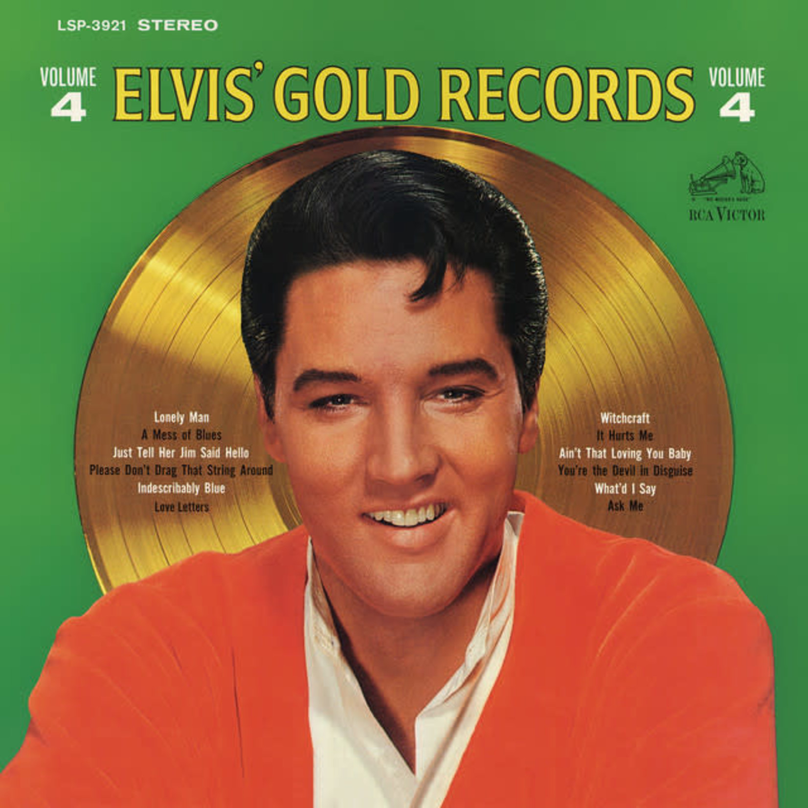[Vintage Vinyl] Elvis Presley - Elvis' Gold Records Volume 4 (Stereo)
