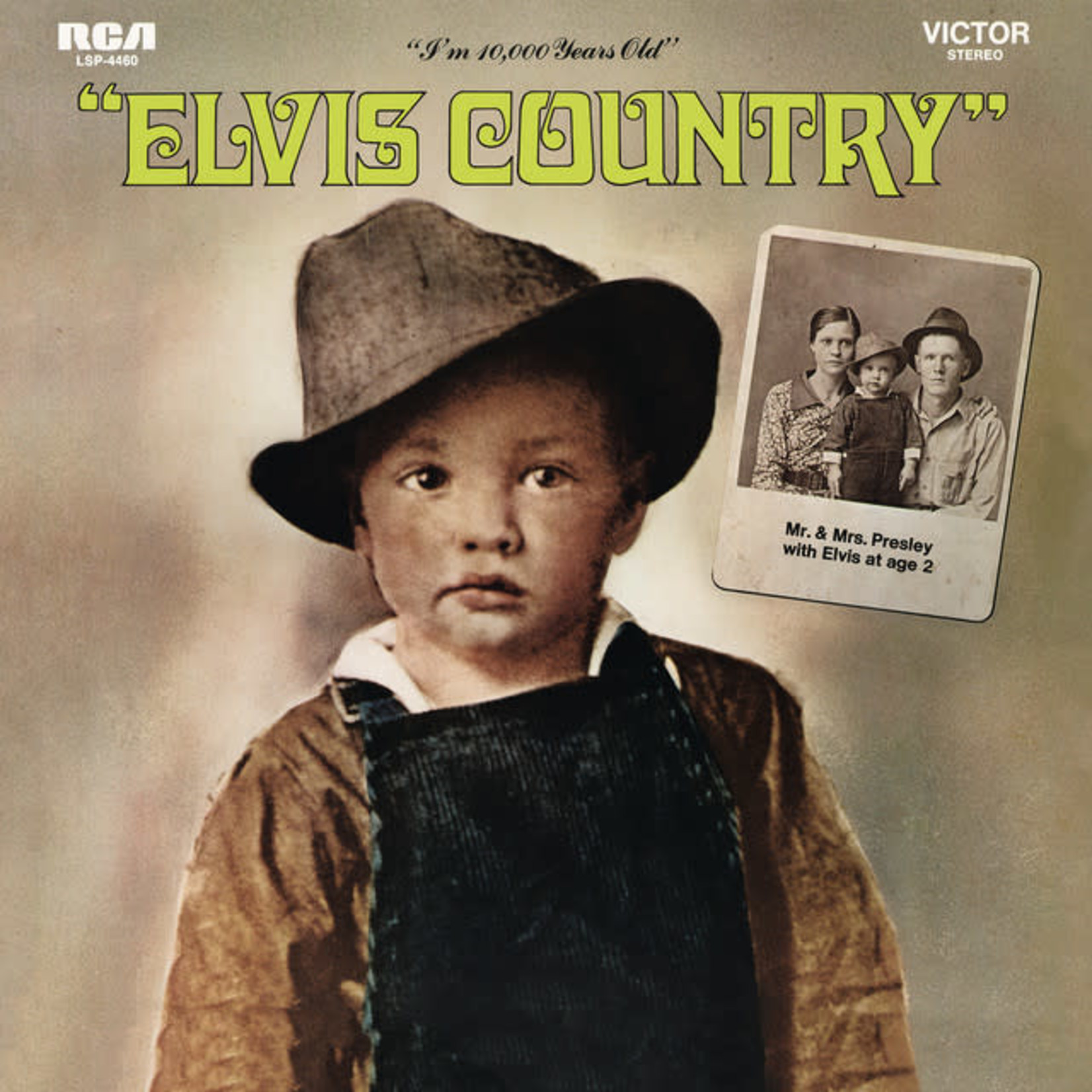 [Vintage Vinyl] Elvis Presley - Elvis Country