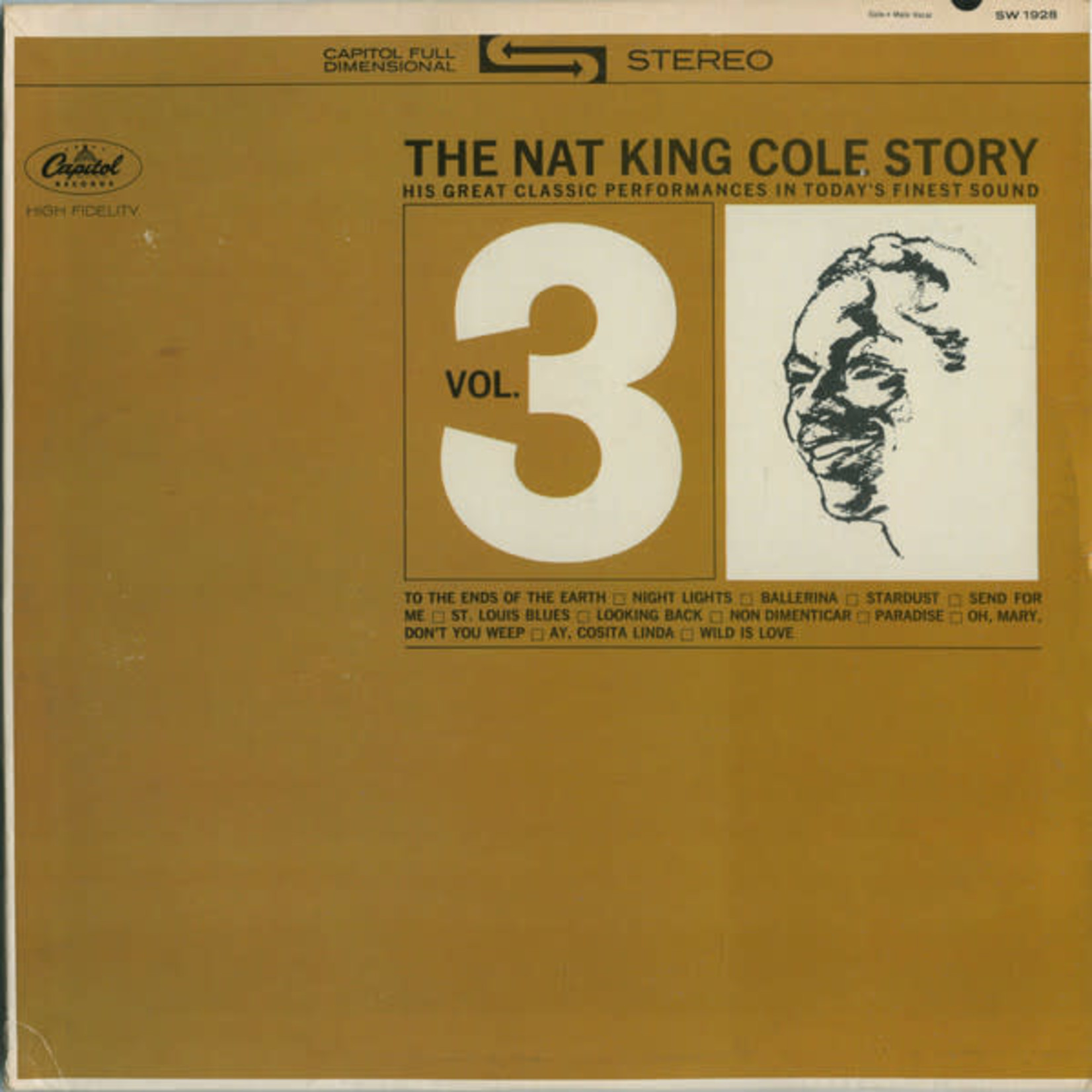 [Vintage Vinyl] Nat King Cole - Nat King Cole Story Volume 3