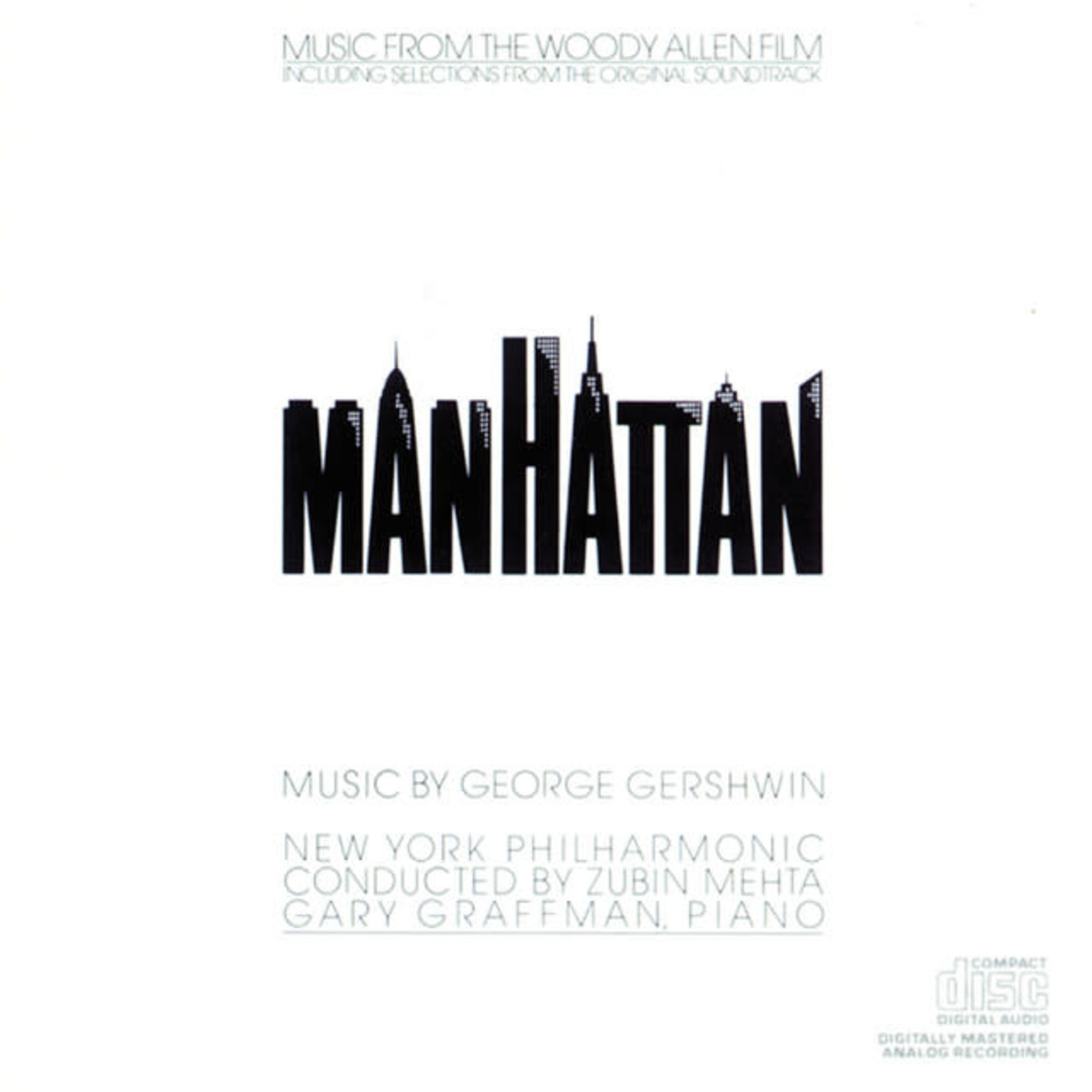 [Vintage Vinyl] George Gershwin - Manhattan (soundtrack)