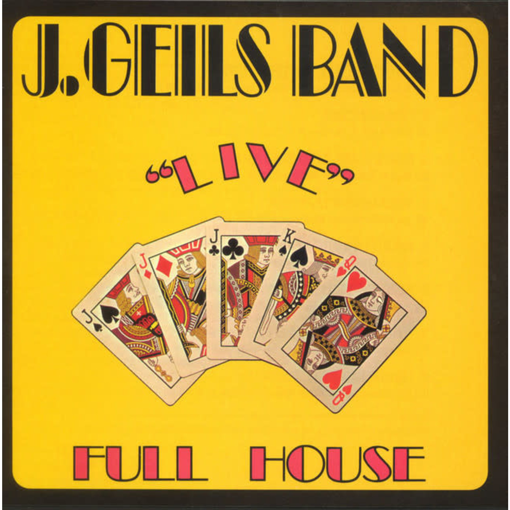 [Vintage Vinyl] J. Geils - Live Full House
