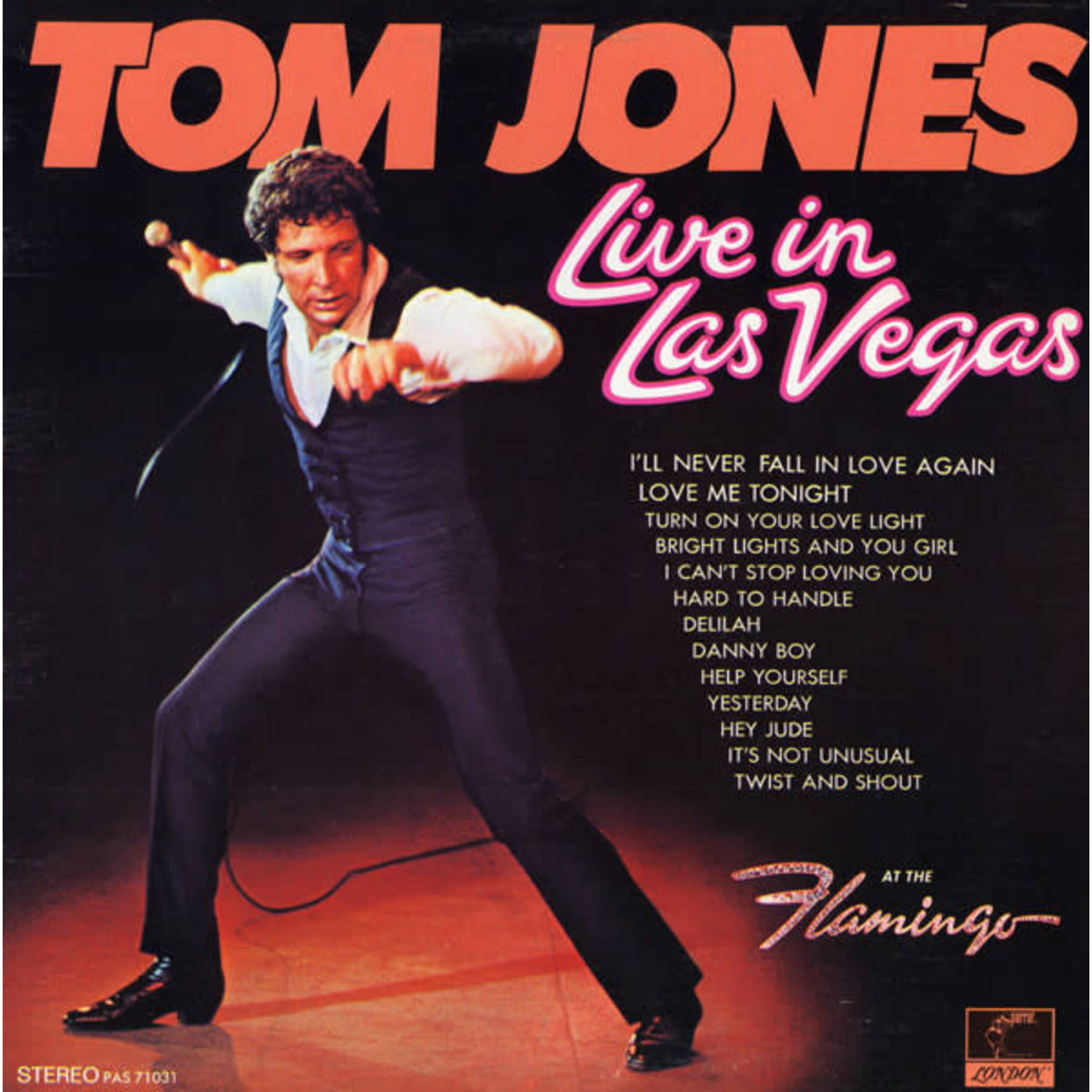 [Vintage Vinyl] Tom Jones - Live in Las Vegas