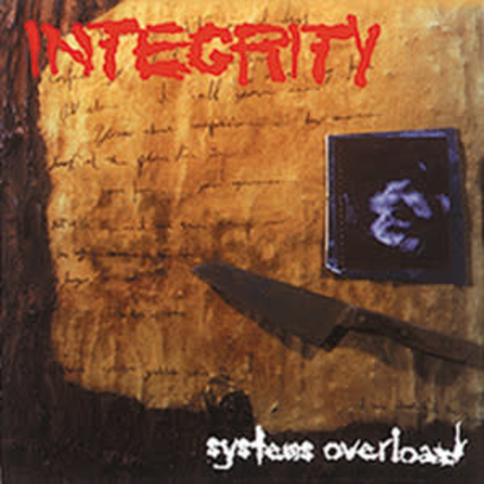 [Discontinued] Integrity - Systems Overload (red black & white vinyl, reissue)