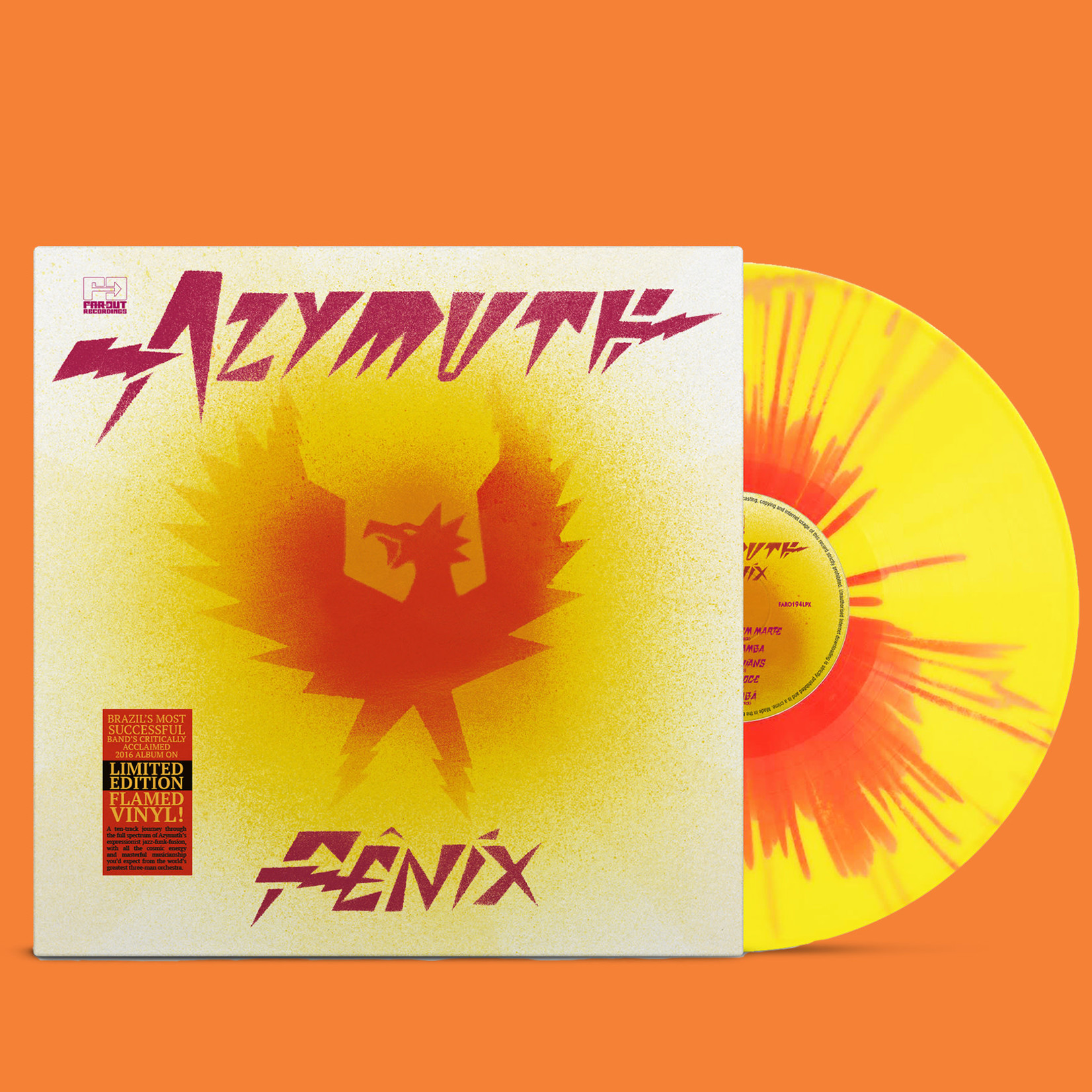 [New] Azymuth - Fenix (flame spalltered vinyl)