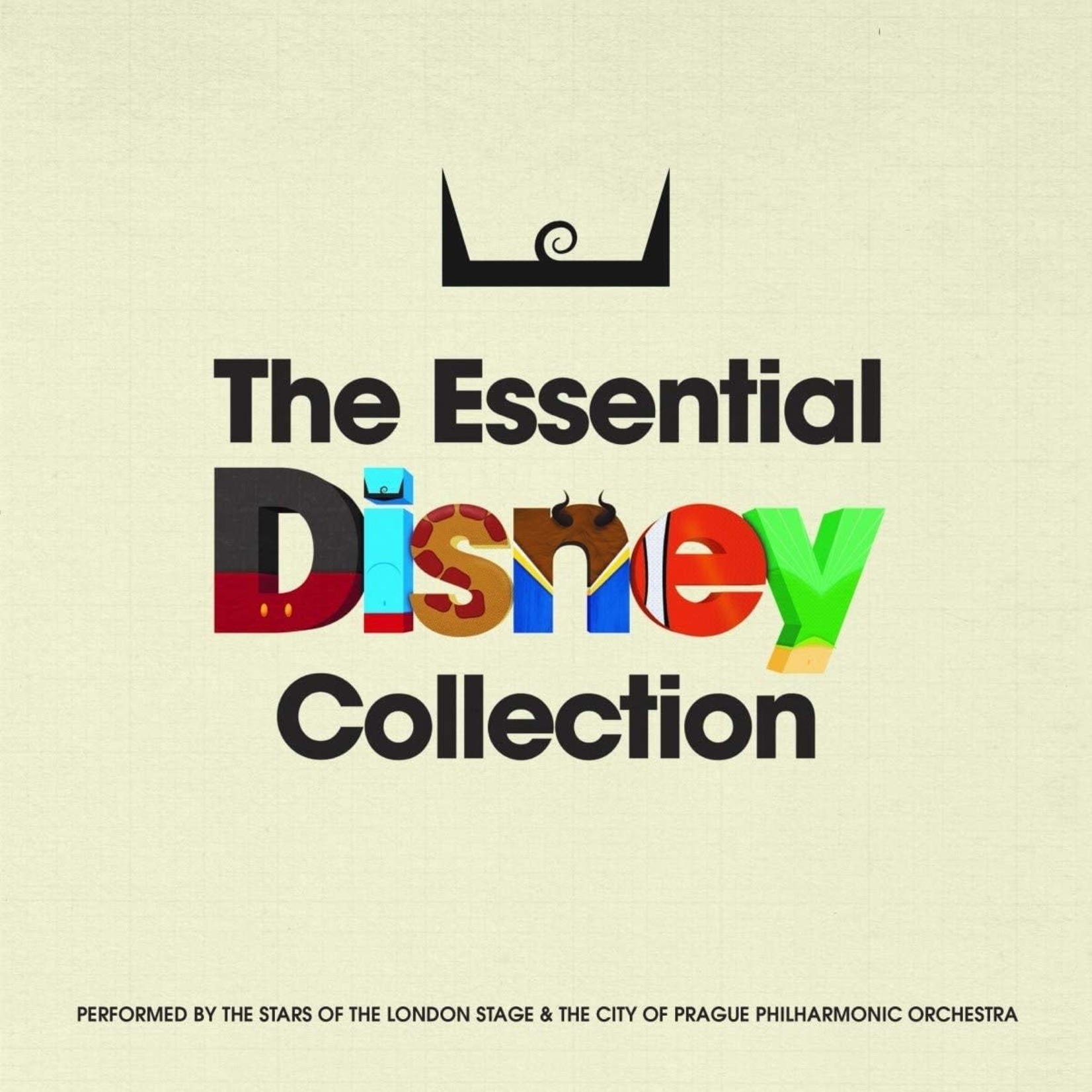 [New Vinyl] City of Prague Philharmonic Orchestra - The Essential Disney Collection (2LP, soundtrack)