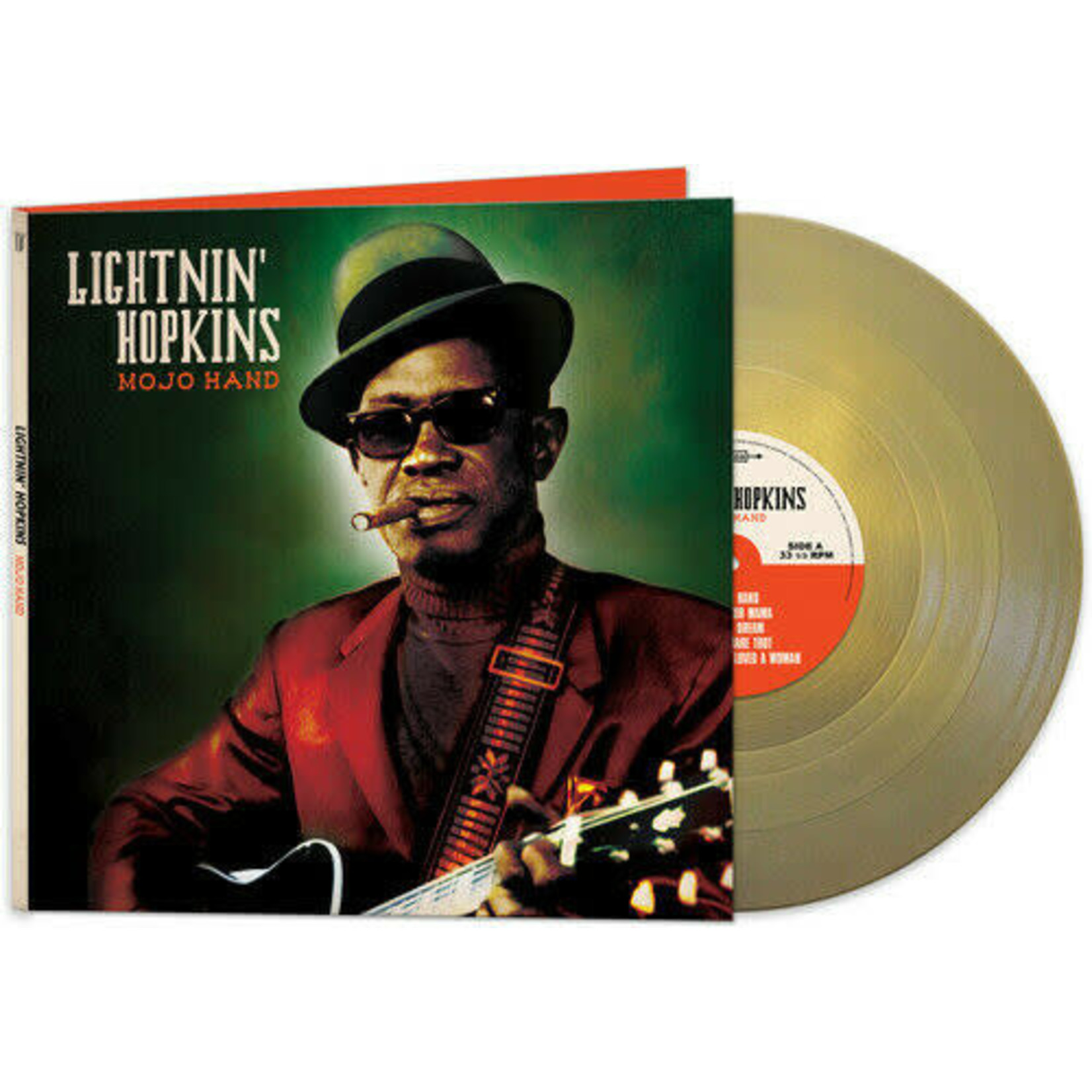 [New] Lightnin' Hopkins - Mojo Hand (gold vinyl)