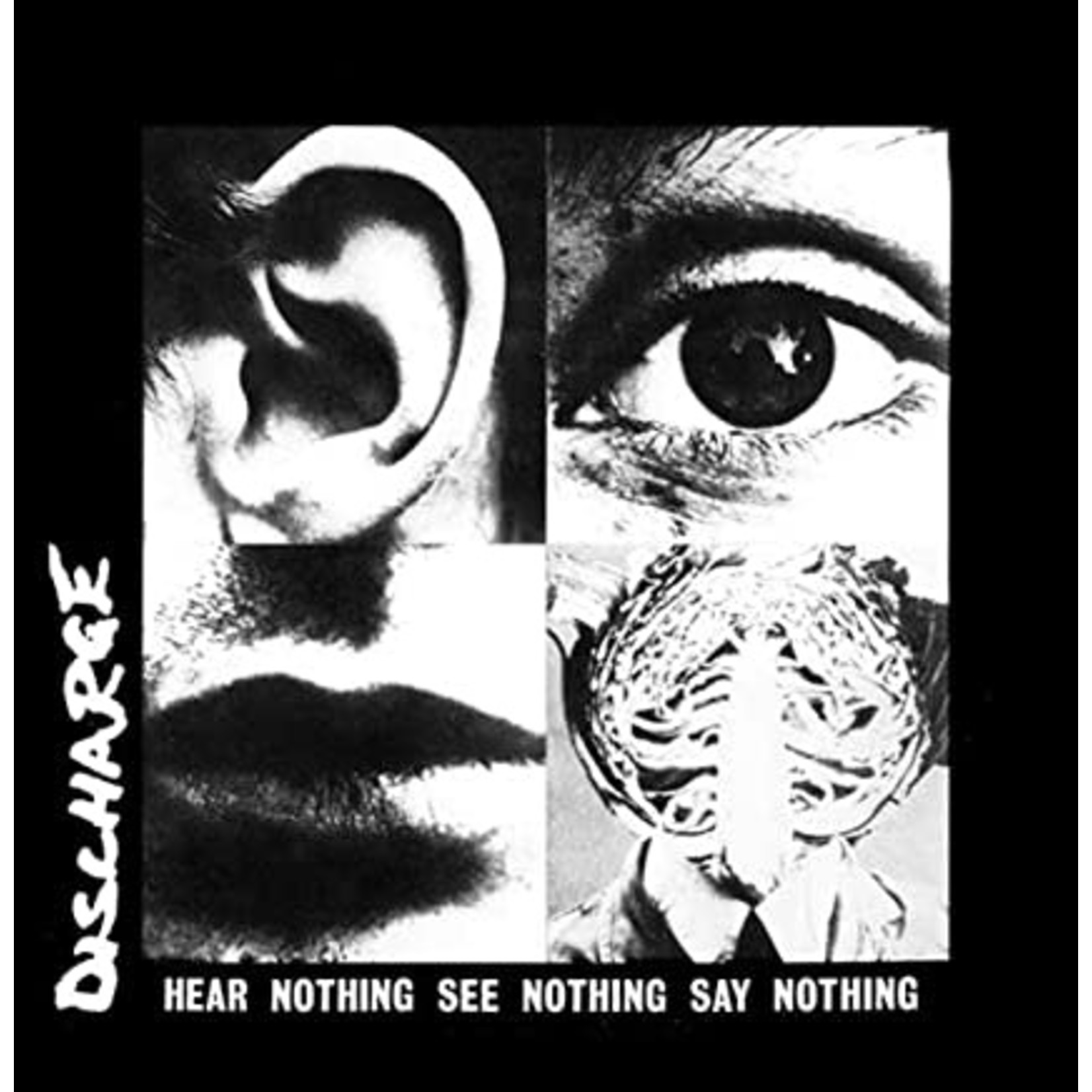[New] Discharge - Hear Nothing See Nothing Say Nothing (white vinyl)