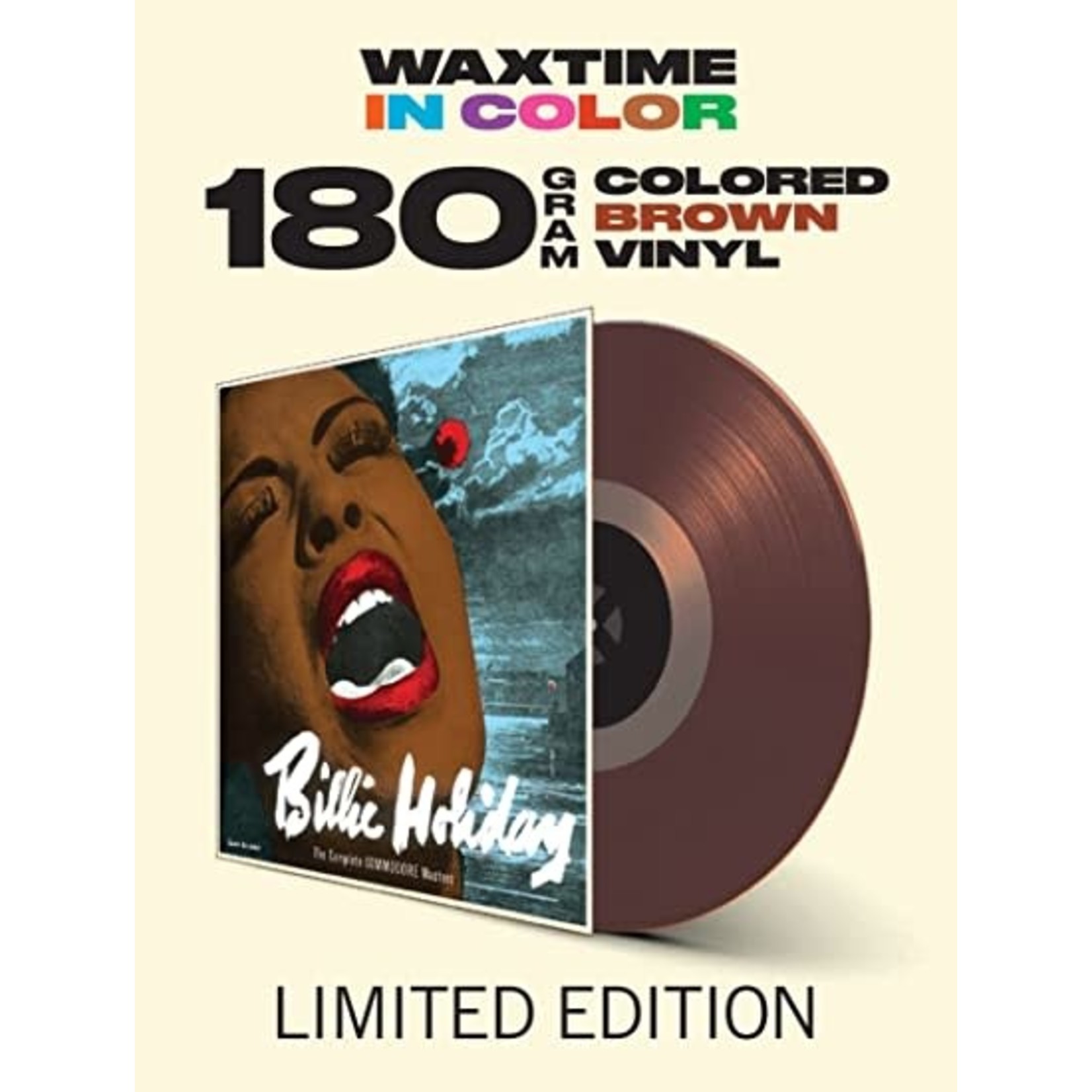 [New Vinyl] Billie Holiday - The Complete Commodore Masters (180g, brown vinyl)