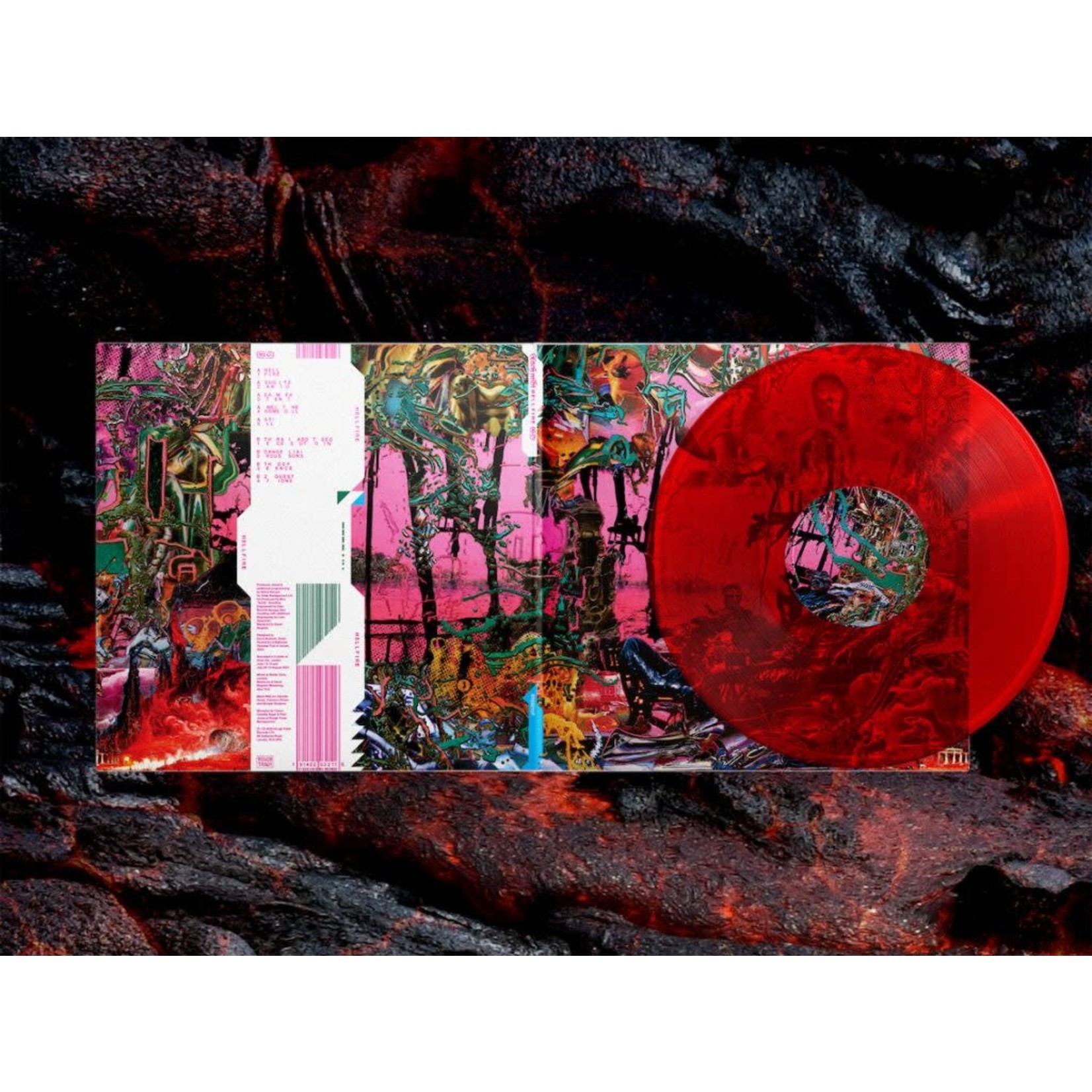[New Vinyl] black midi - Hellfire (indie shop edition, solid red vinyl)