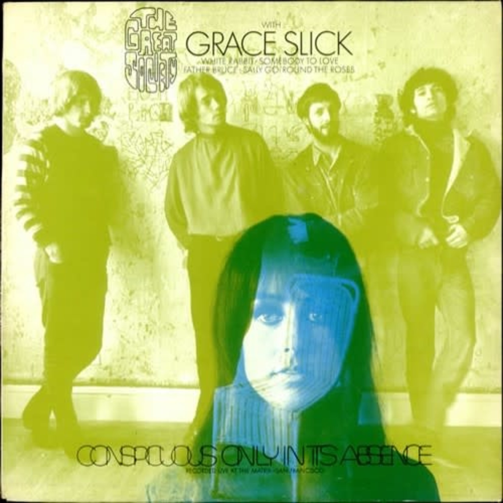[Vintage] Grace Slick As Great Society - Conspicuous Only in Its Absence (reissue)