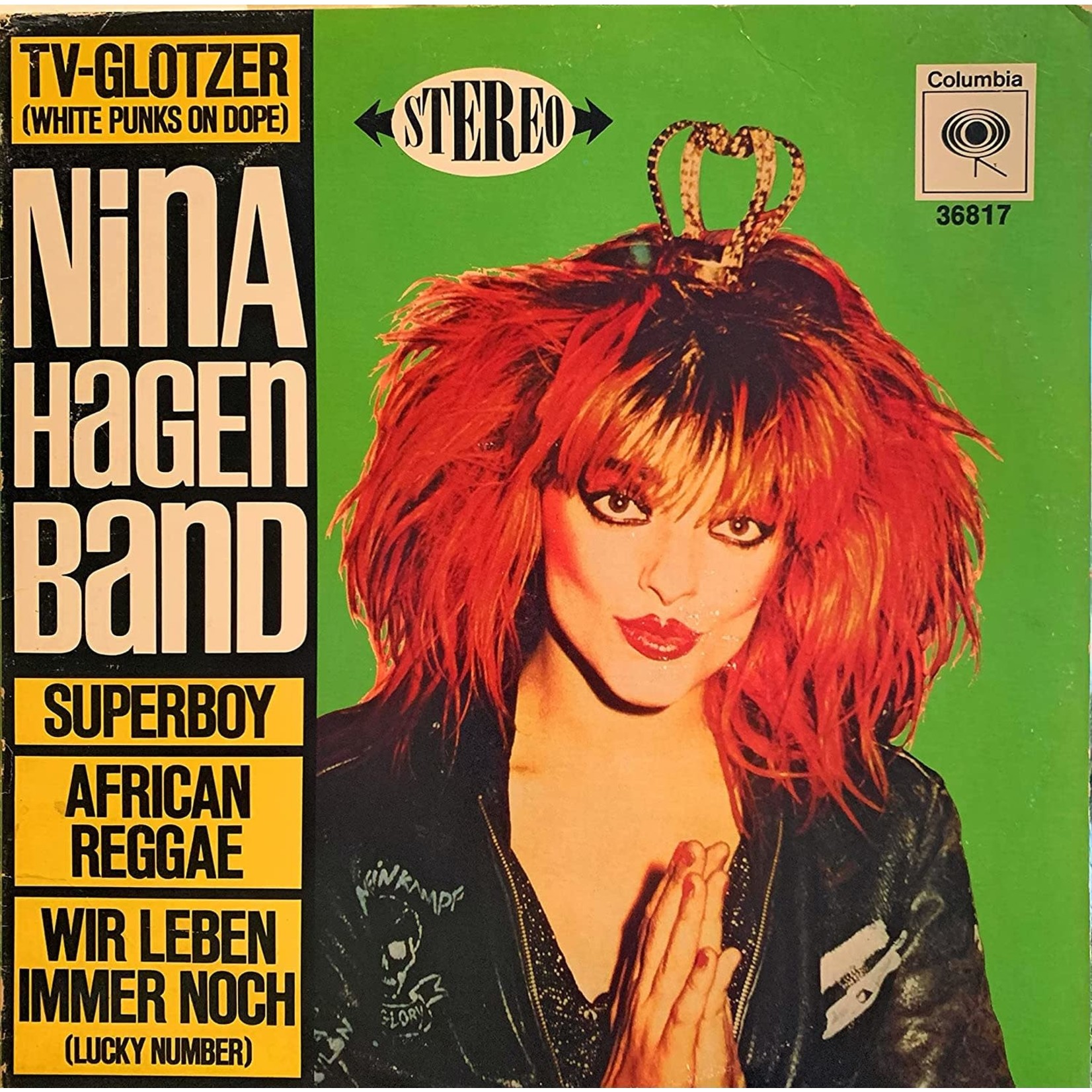 [Vintage Vinyl] Nina Hagen - Nina Hagen Band (12"EP, 1980, green cover)