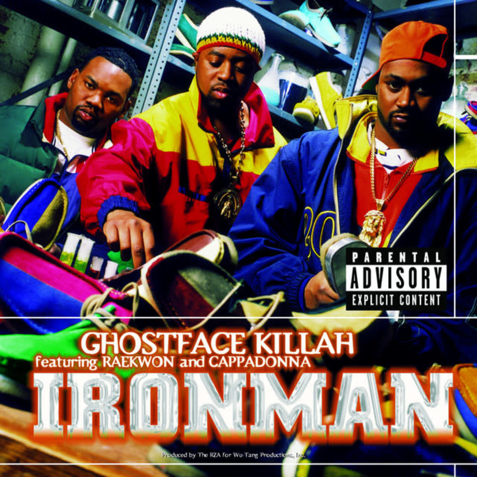 [New] Ghostface Killah - Ironman (2LP, 25th anniversary, blue & cream coloured vinyl)