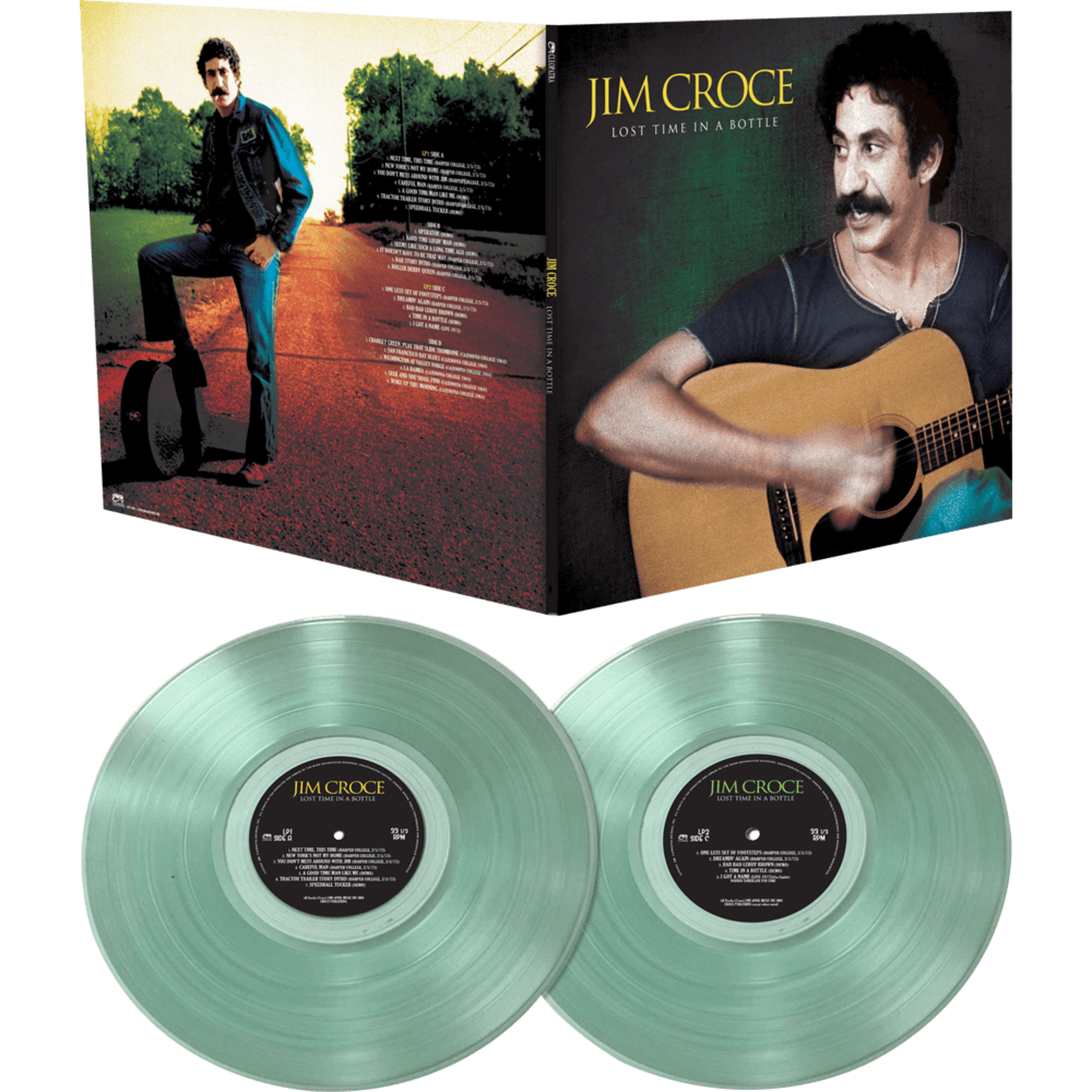 [New] Jim Croce - Lost Time in a Bottle (2LP, coke bottle green vinyl)