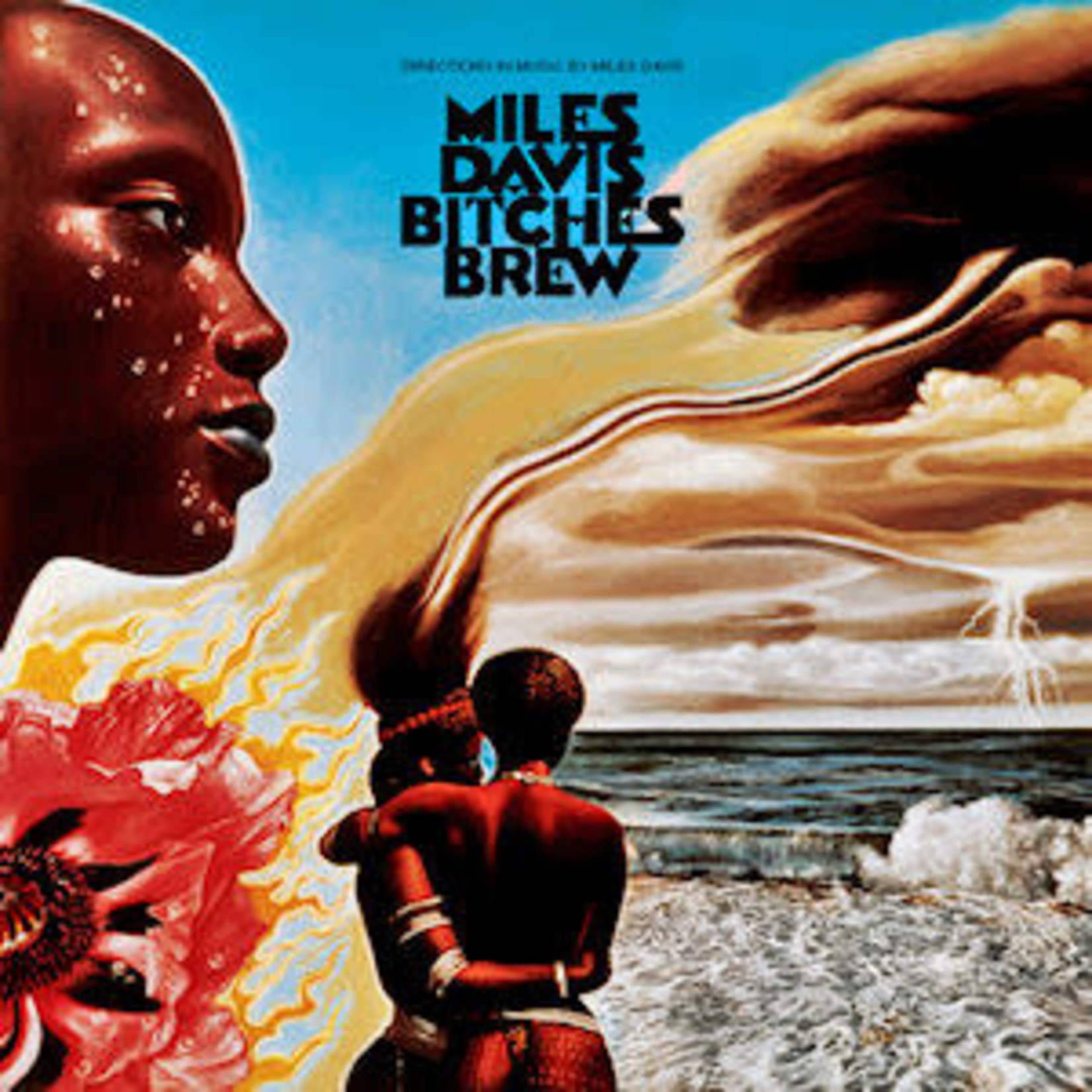 [Vintage] Miles Davis - Bitches Brew (2LP, orange/red reissue)