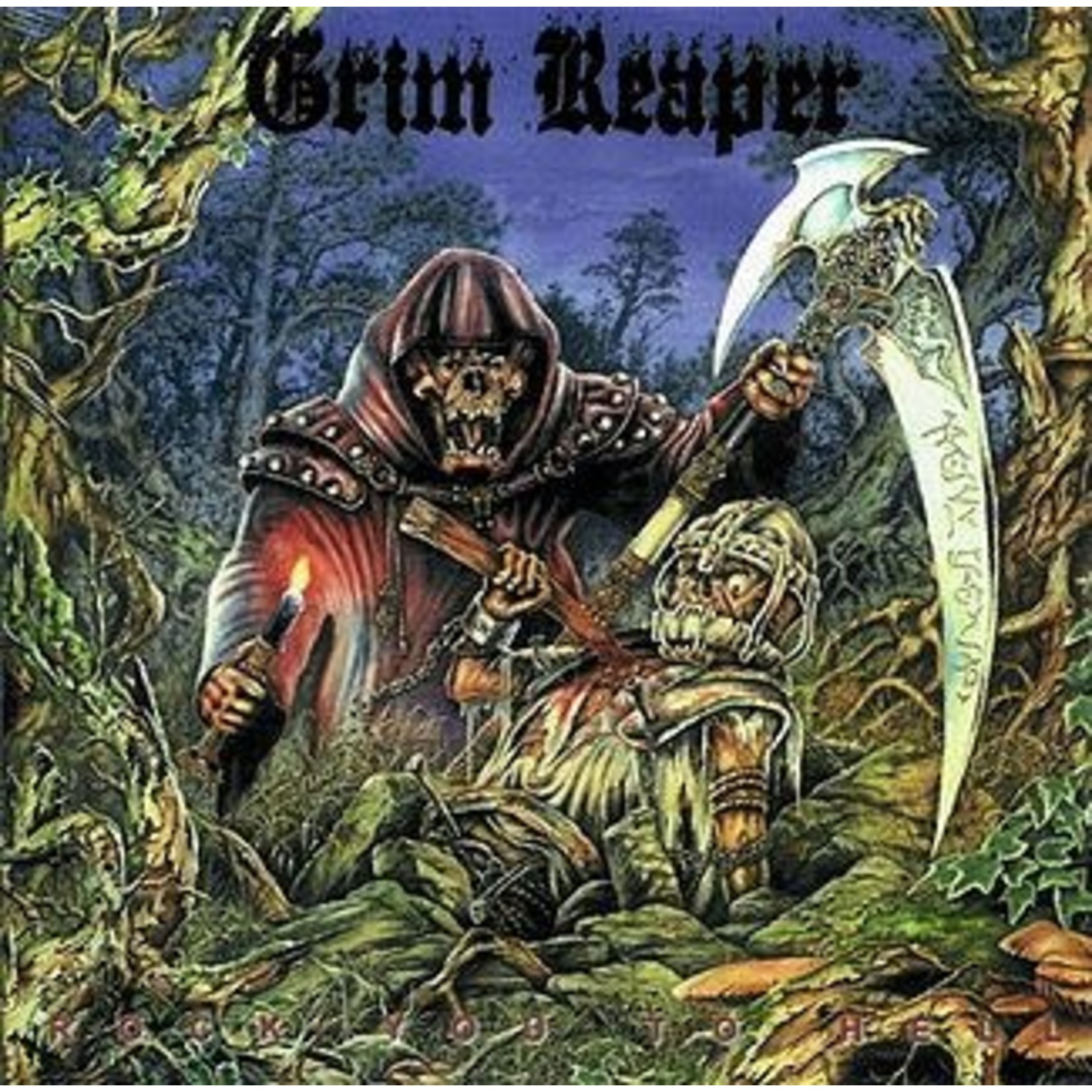[New Vinyl] Grim Reaper - Rock You To Hell (blue vinyl)