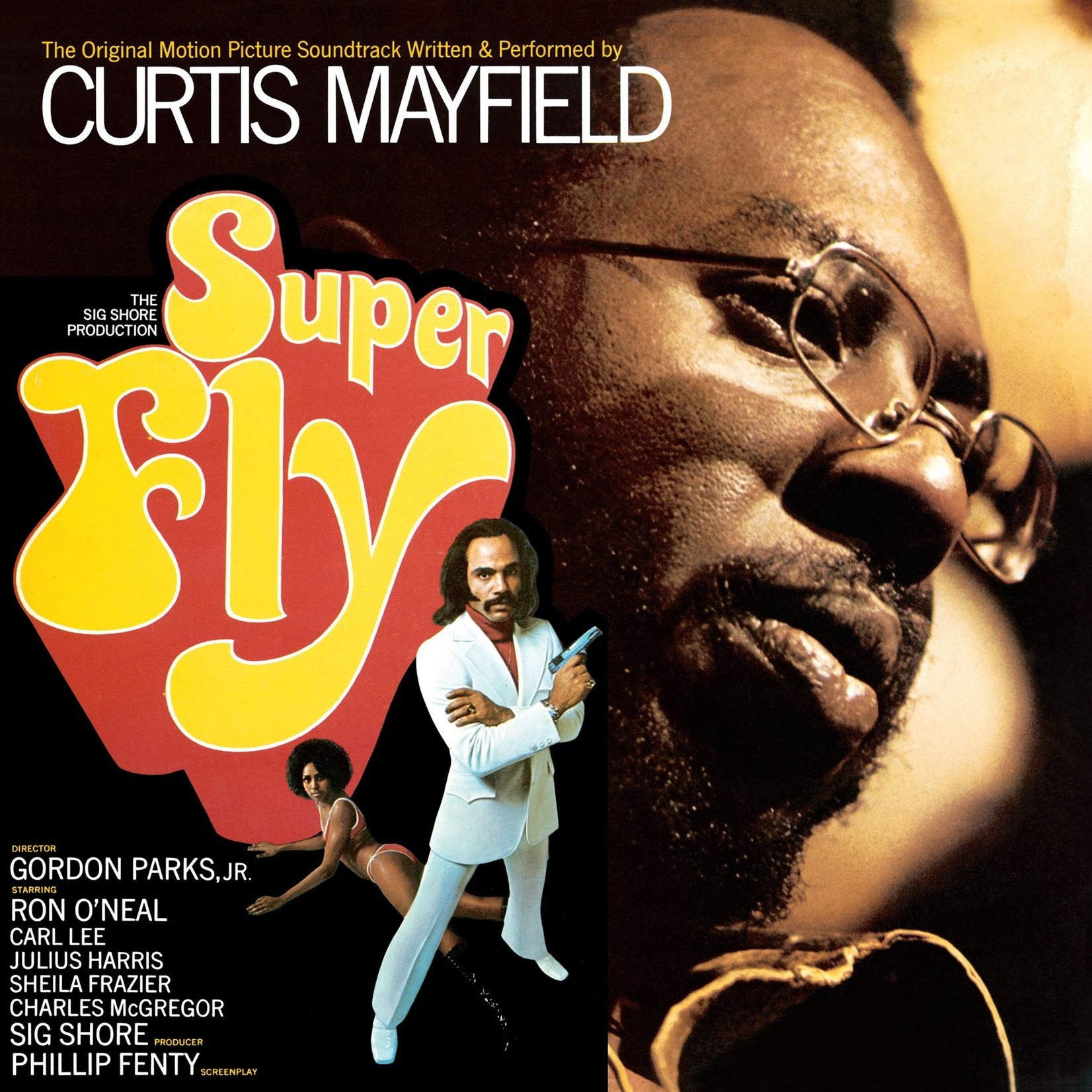 [New] Curtis Mayfield - Super Fly (2LP, 50th Anniversary, poster, turntable mat)