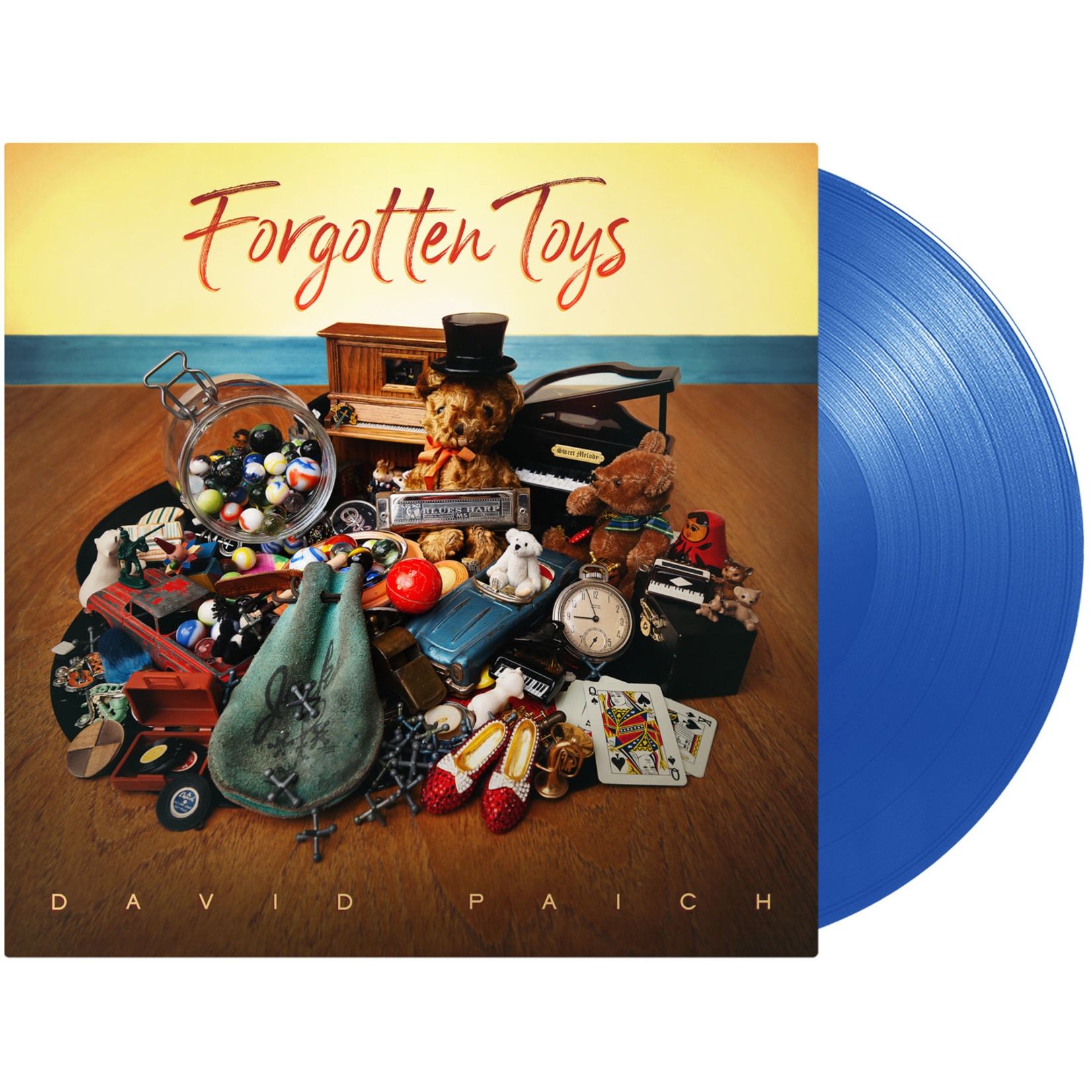 [New] David Paich - Forgotten Toys (transparent blue vinyl)