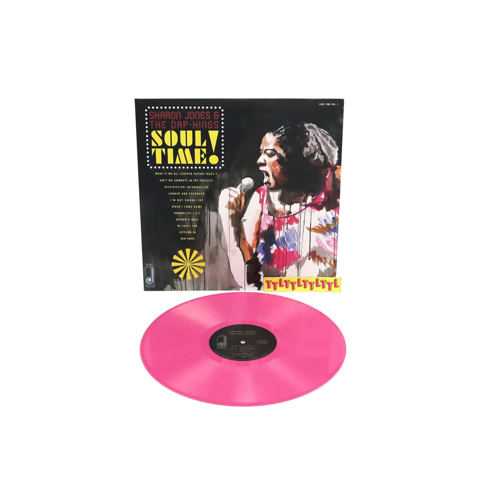 [New] Sharon Jones & the Dap-Kings - Soul Time! (indie exclusive, pink vinyl)