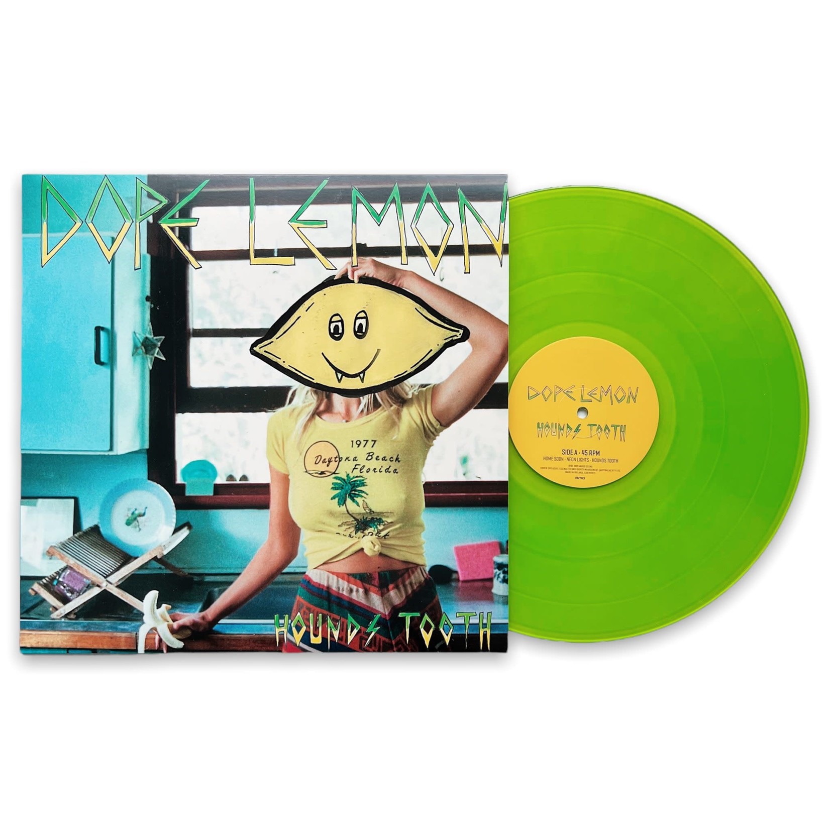 [New] Dope Lemon (Angus Stone) - Hounds Tooth EP (12"EP, transparent lime vinyl, 5 tracks)
