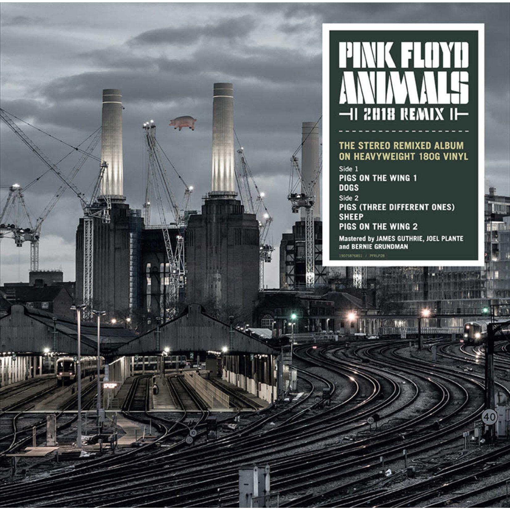 [New] Pink Floyd - Animals (2018 Remix, 180g, 28-pg booklet)