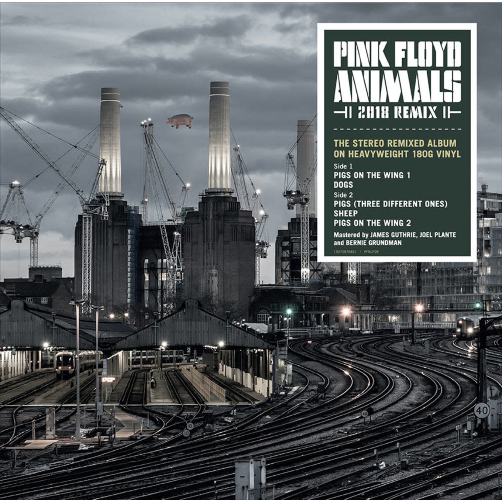 [New] Pink Floyd - Animals - 2018 Remix (LP+book, 28-pg booklet)