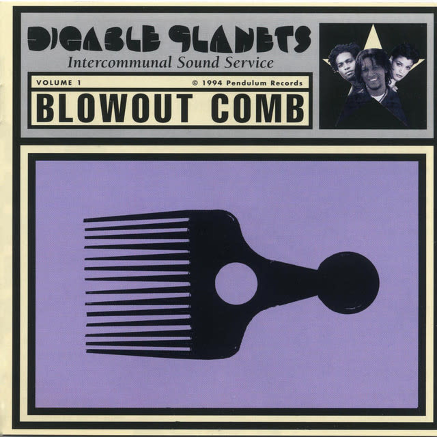 [New] Digable Planets - Blowout Comb (2LP, clear vinyl)