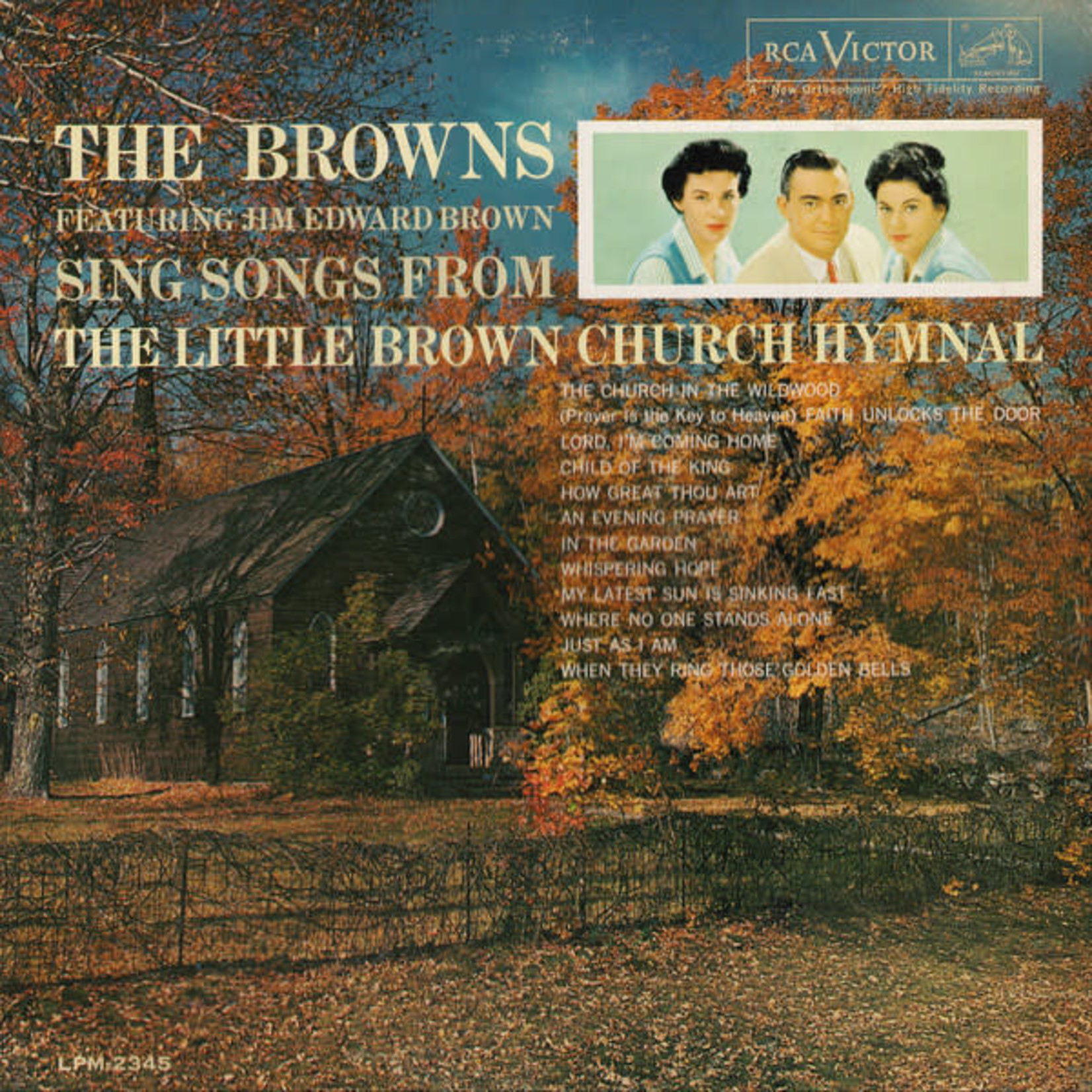 Browns: Sing Songs From the Little Brown Church Hymnal [VINTAGE]