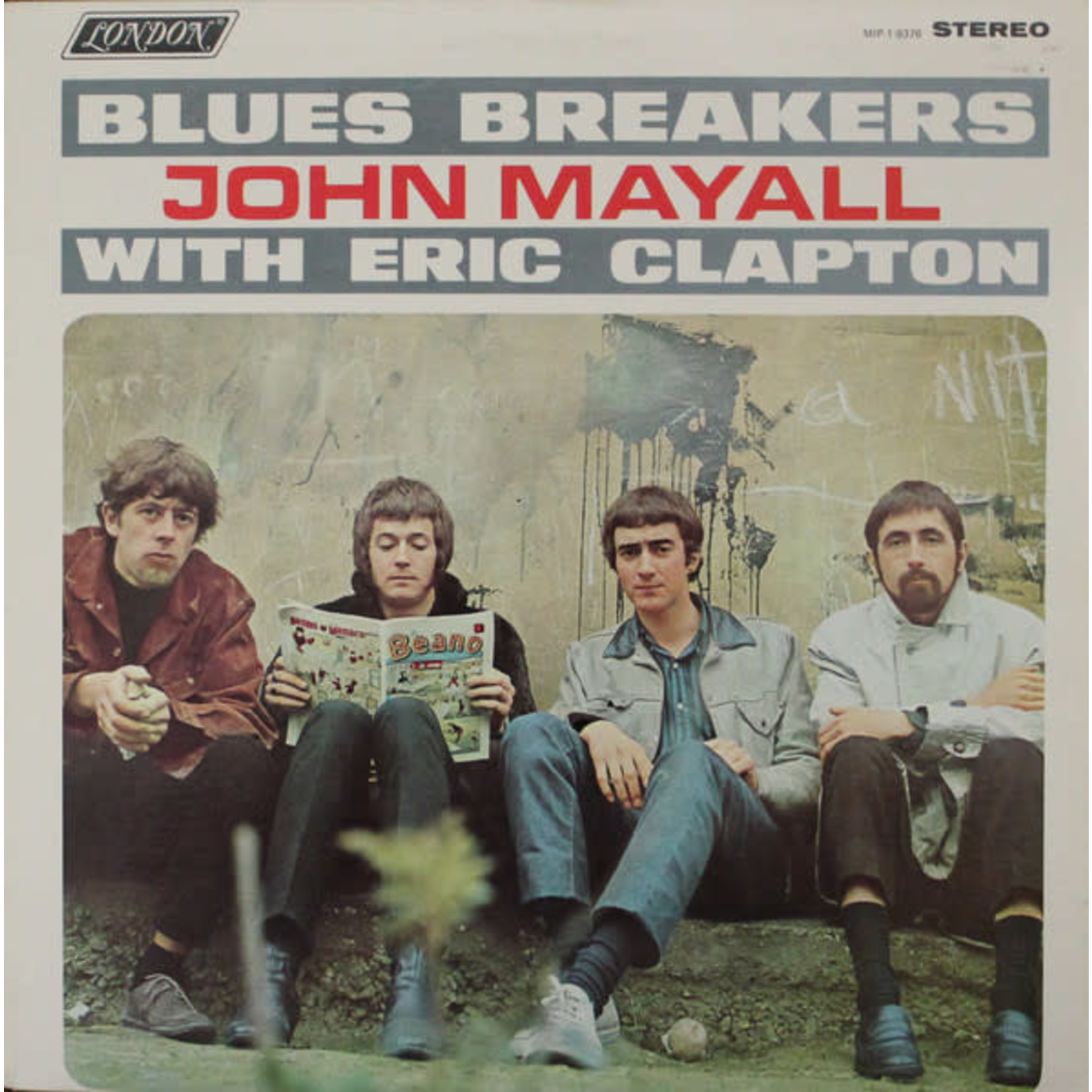 [Vintage Vinyl] John Mayall w/ Eric Clapton - Blues Breakers (Beano cover, reissue)