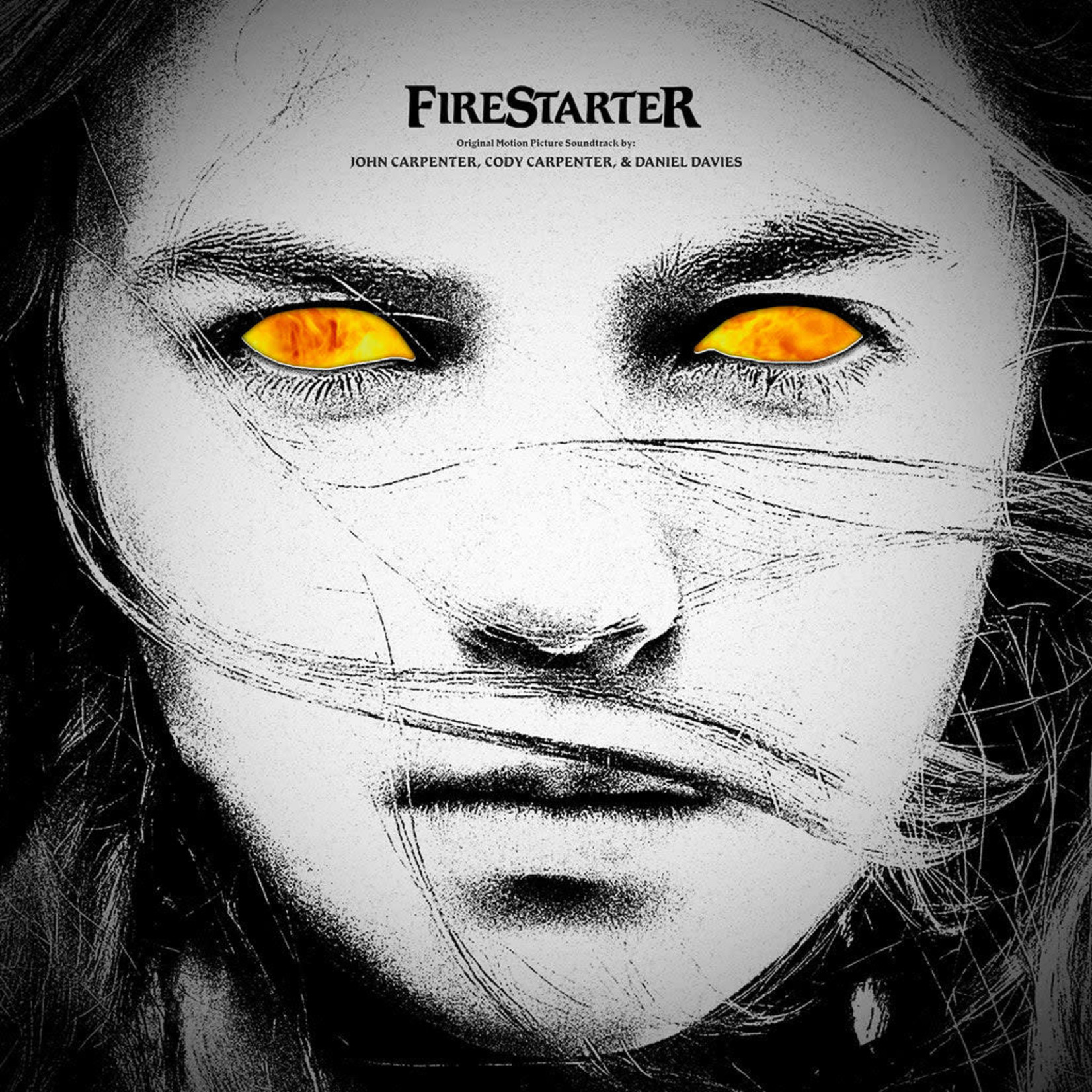 [New] John Carpenter, Cody Carpenter, Daniel Davies - Firestarter (soundtrack, yellow & bone splatter vinyl)