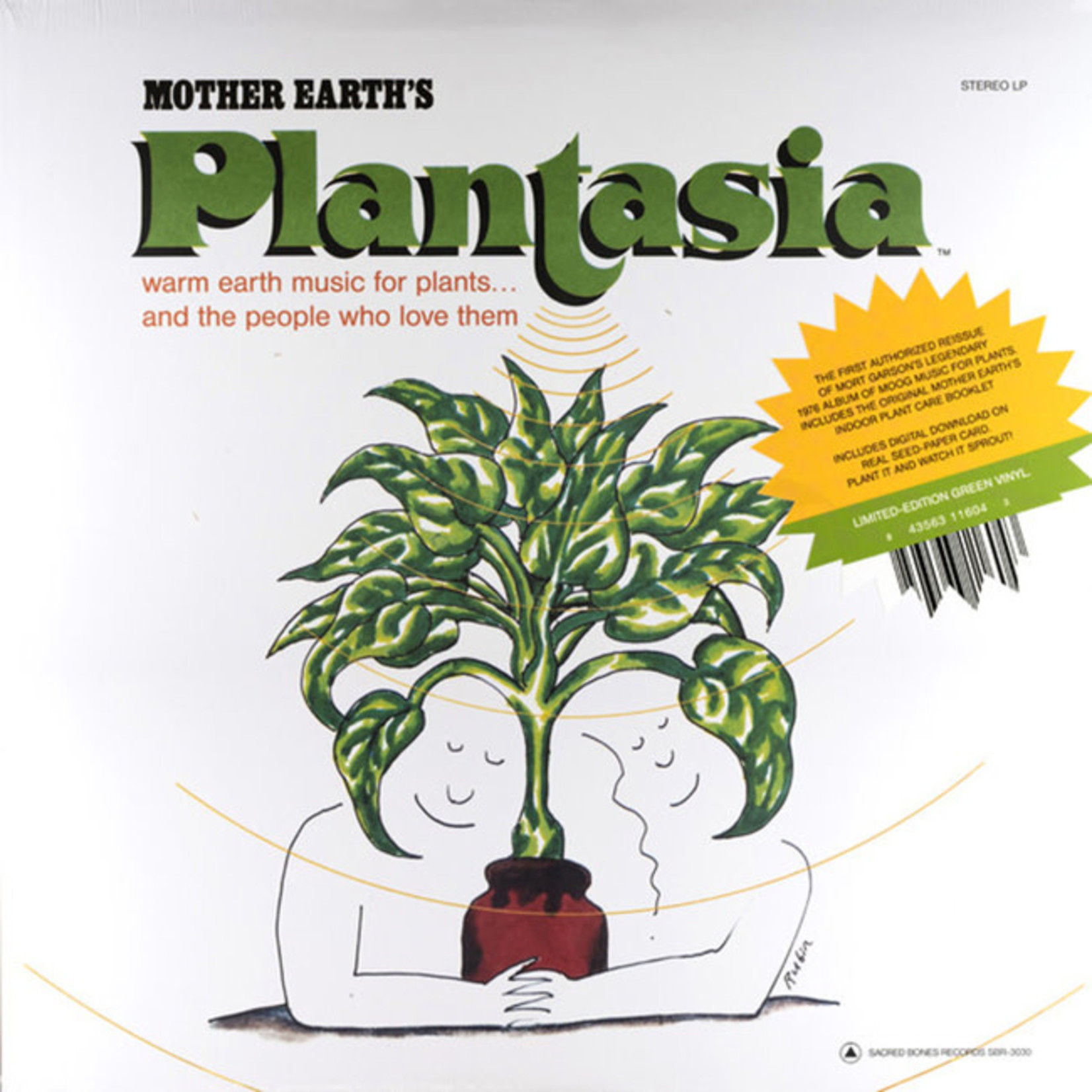 [New Vinyl] Mort Garson - Mother Earth's Plantasia (green vinyl)