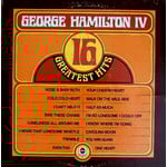 [Vintage] George IV Hamilton - 16 Greatest Hits