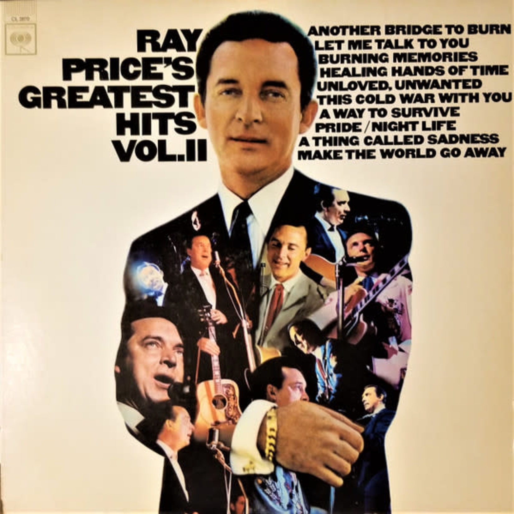 [Vintage] Ray Price Greatest Hits Vol. 2 Kops Records
