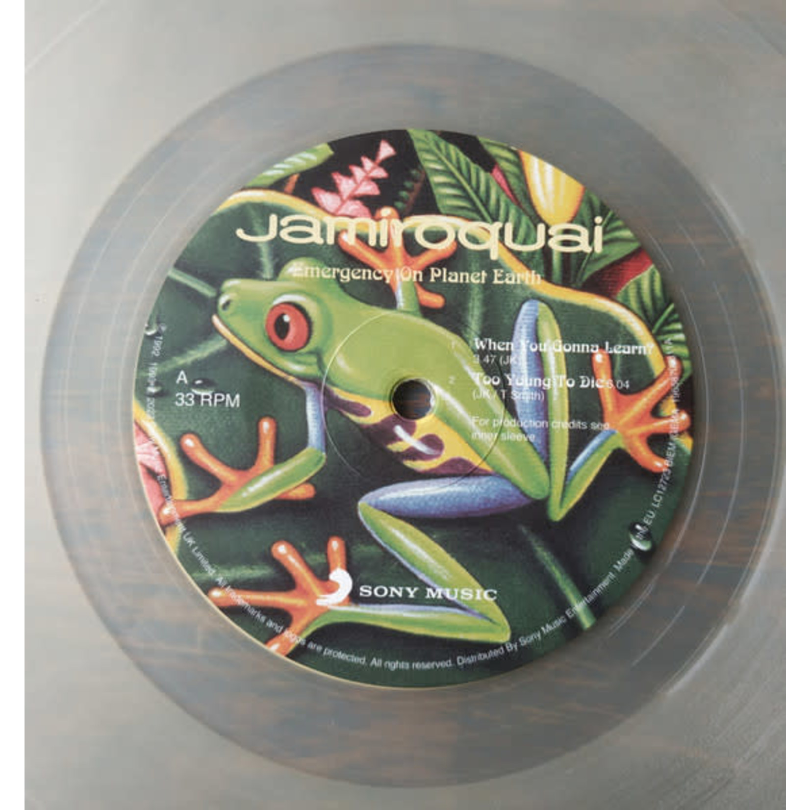 [New Vinyl] Jamiroquai - Emergency On Planet Earth (2LP, clear vinyl)