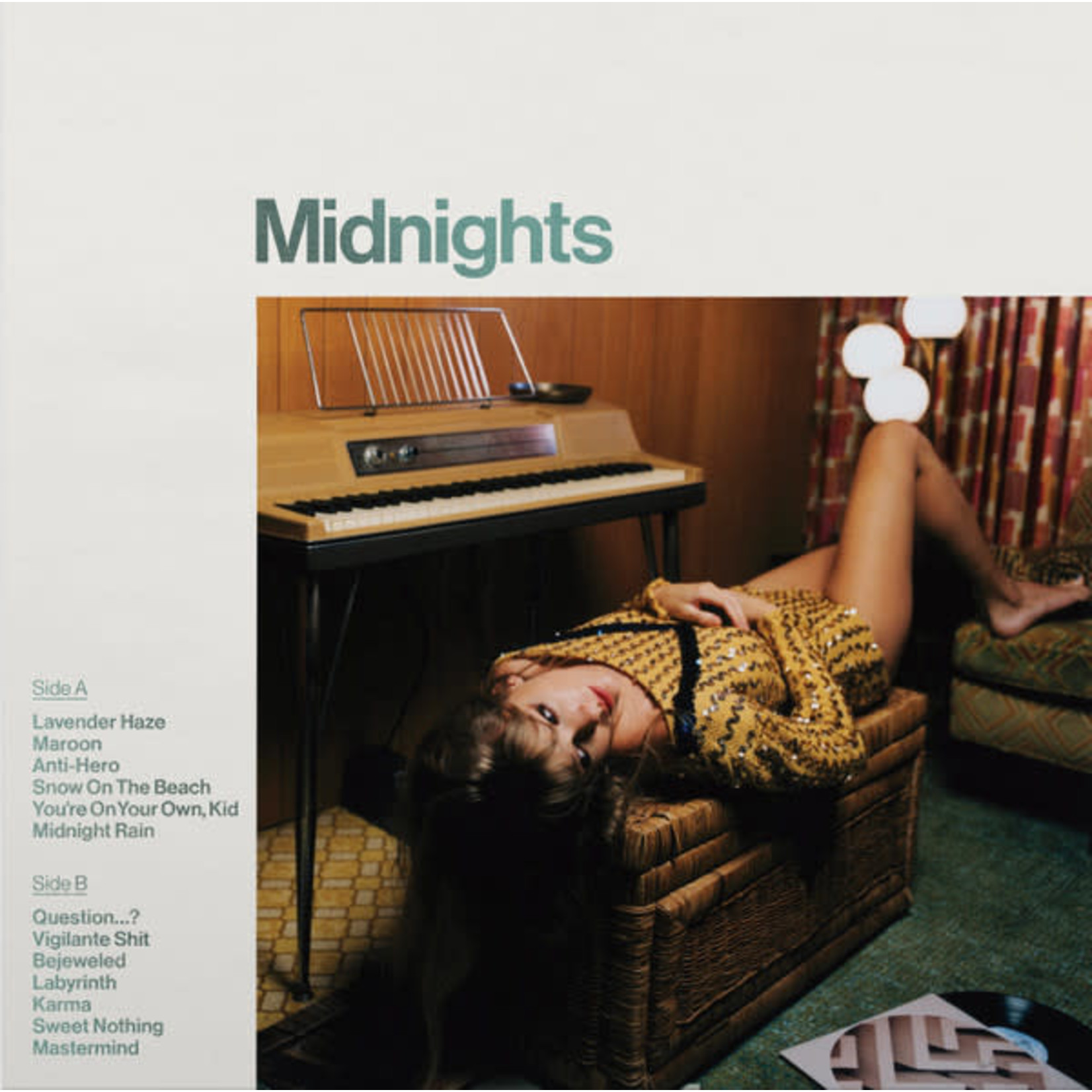 [New Vinyl] Taylor Swift - Midnights (jade green marbled)