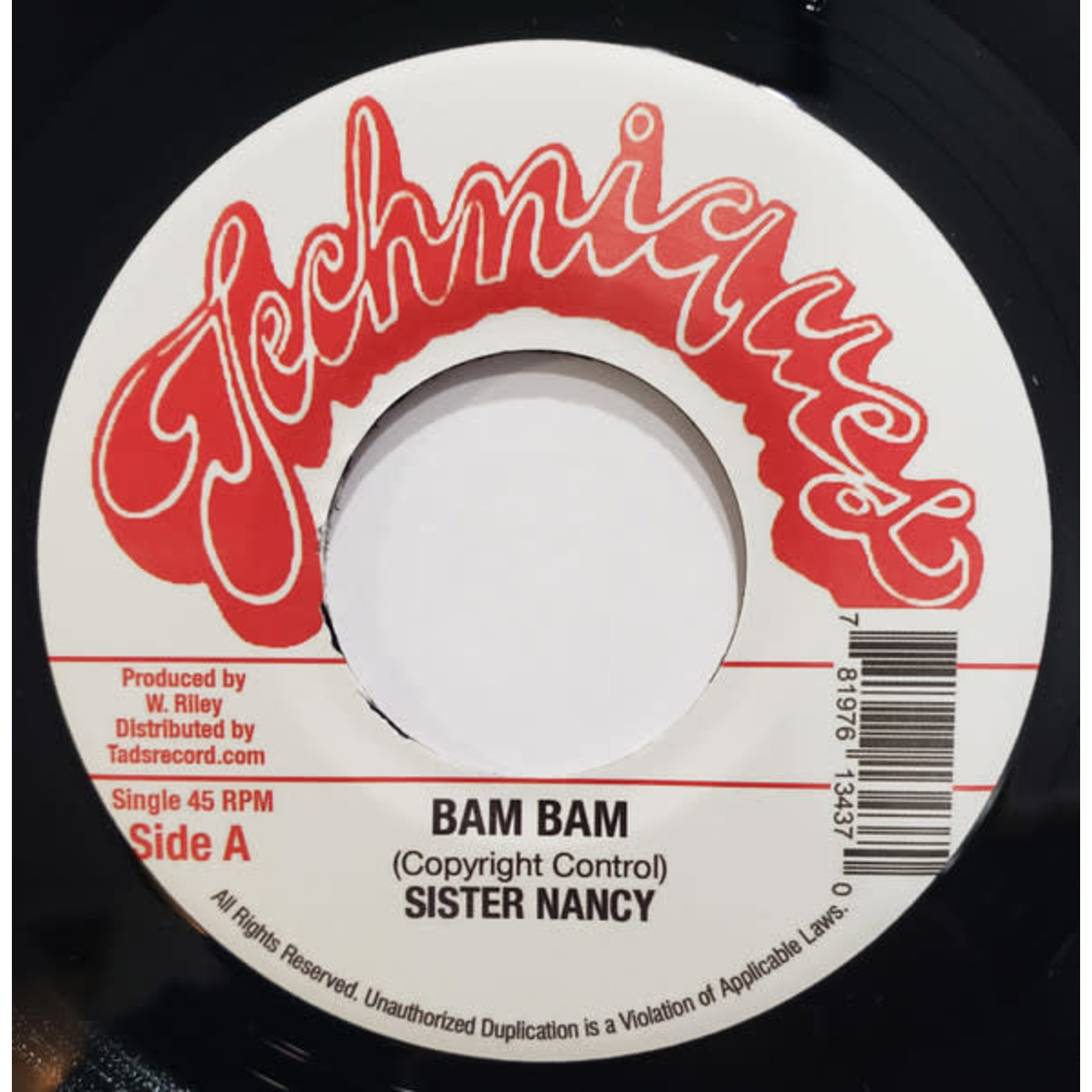 [7"] Sister Nancy - Bam Bam (7")