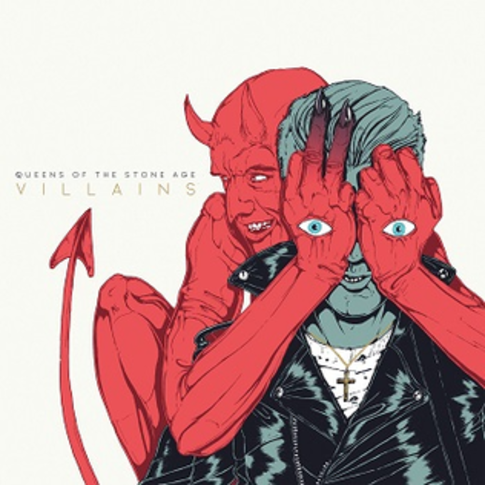 [New] Queens of the Stone Age - Villains (2LP, white vinyl, poster, reissue)