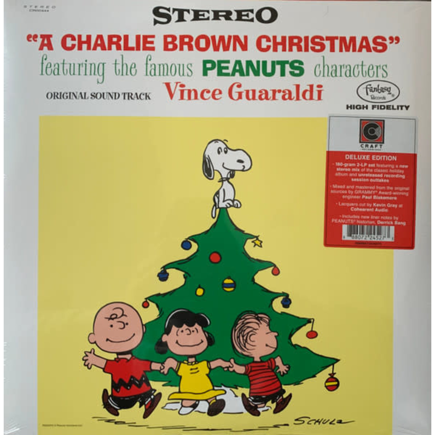 [New Vinyl] Vince Guaraldi Trio - A Charlie Brown Christmas (2LP, Deluxe Edition, 13 outtakes)