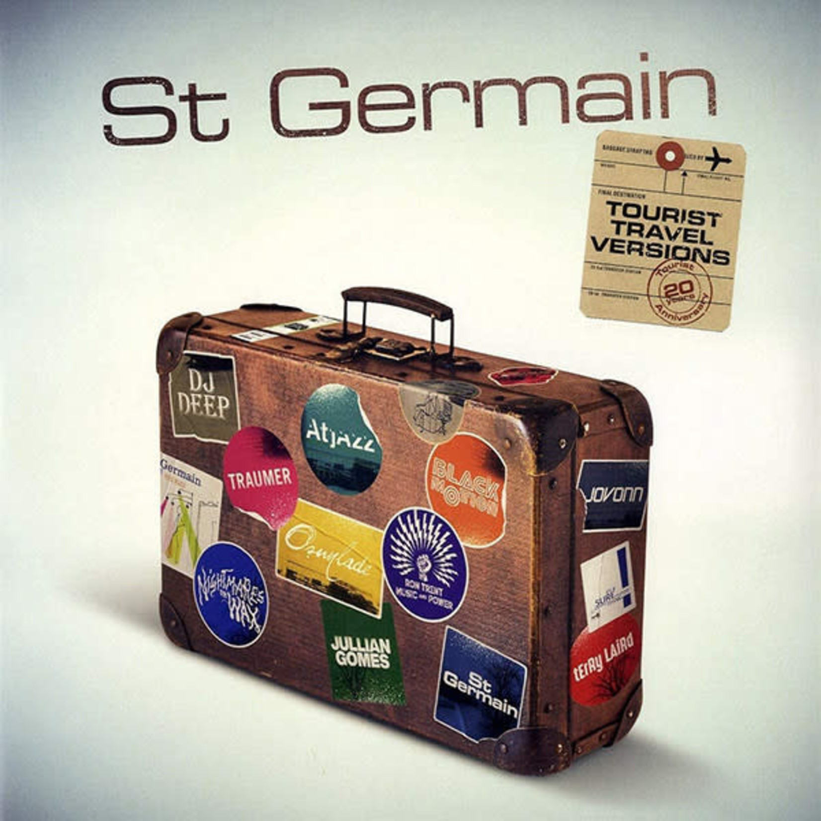 [New Vinyl] St Germain - Tourist Travel Versions (20th Anniversary Remix)