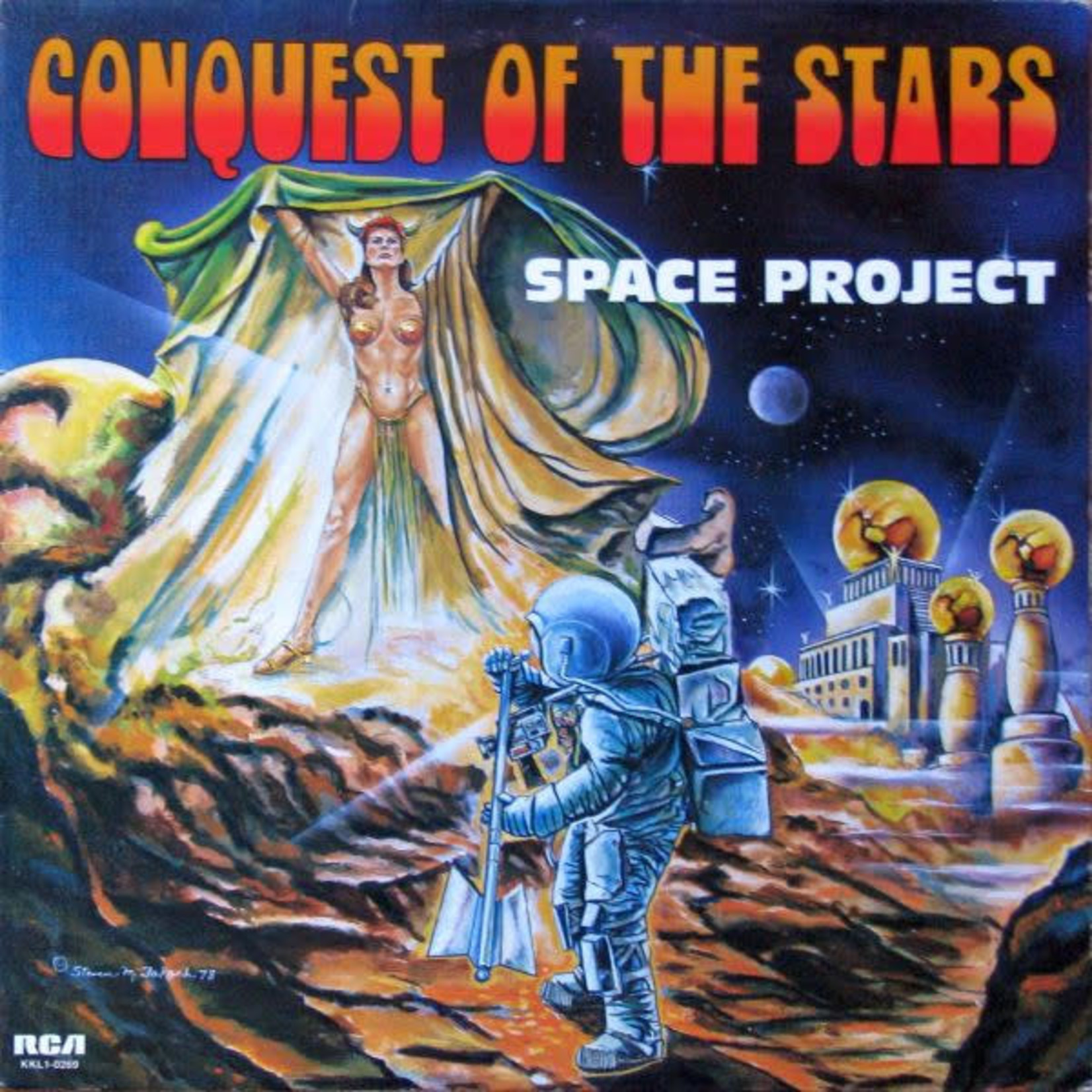 Space Project: Conquest of the Stars (Yellow Wax) [VINTAGE]