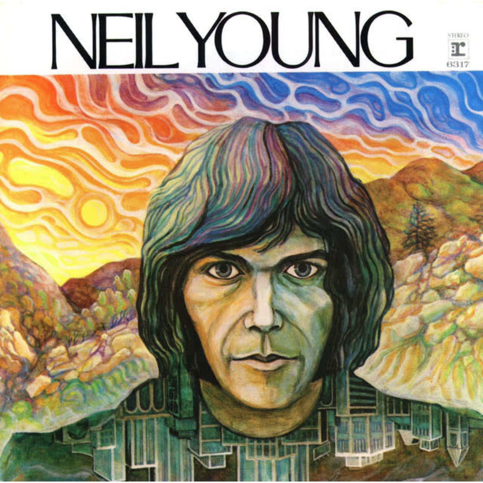 Young, Neil: self-titled (Brown Reprise Reissue with name on sleeve) [VINTAGE]