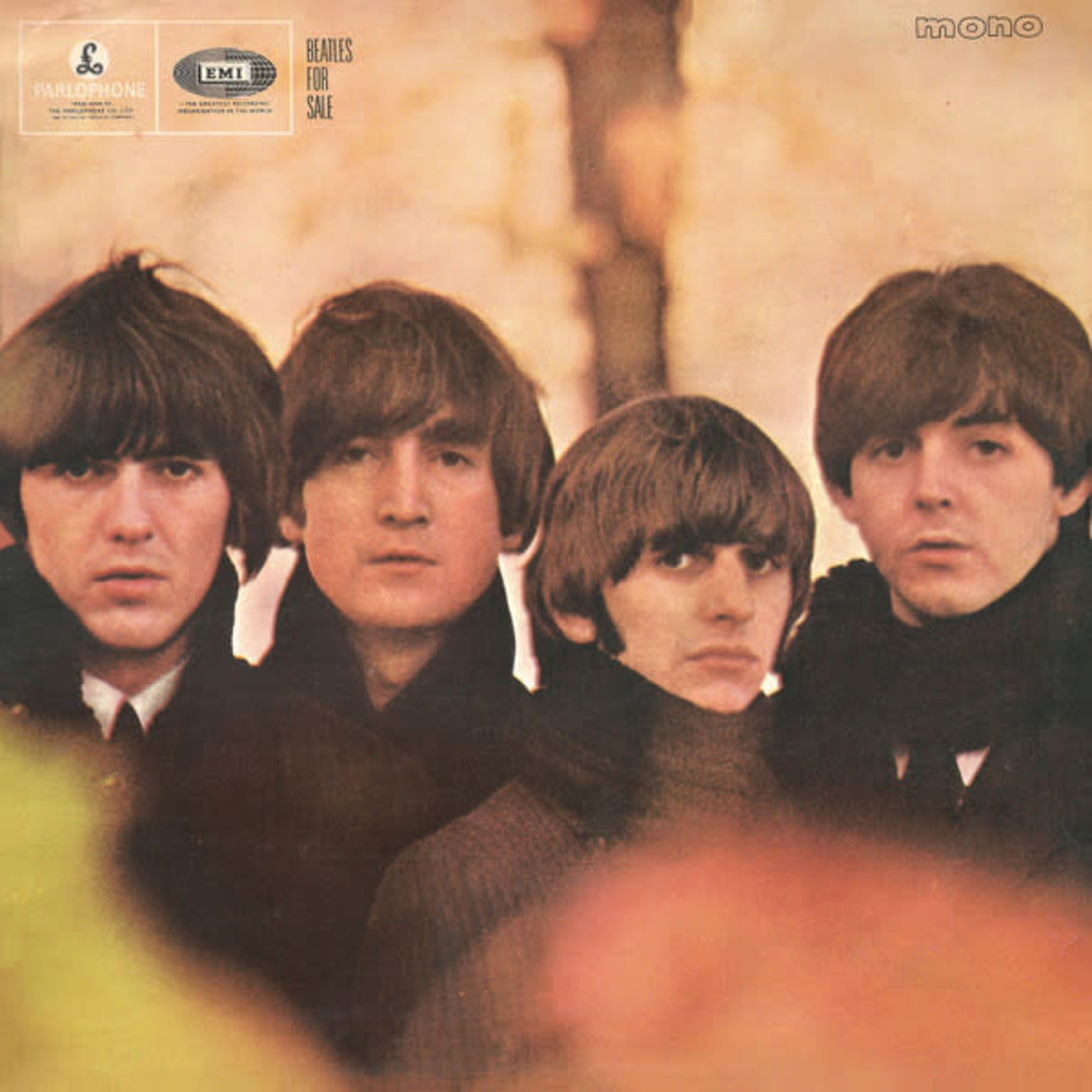 [Kollectible Vinyl] Beatles - Beatles for Sale (Mono, UK, yellow Parlophone, KT Tax Stamp, Company Inner, Disc VG)
