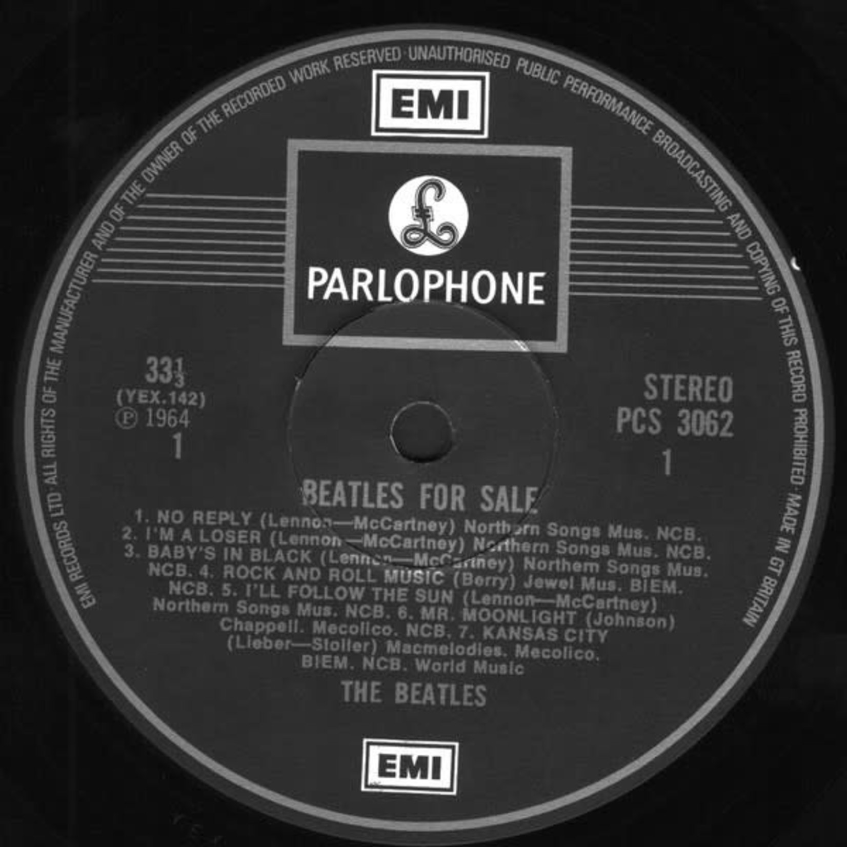 [Kollectible Vinyl] Beatles - Beatles for Sale (UK 70s Silver EMI, Stereo, Disc VG)