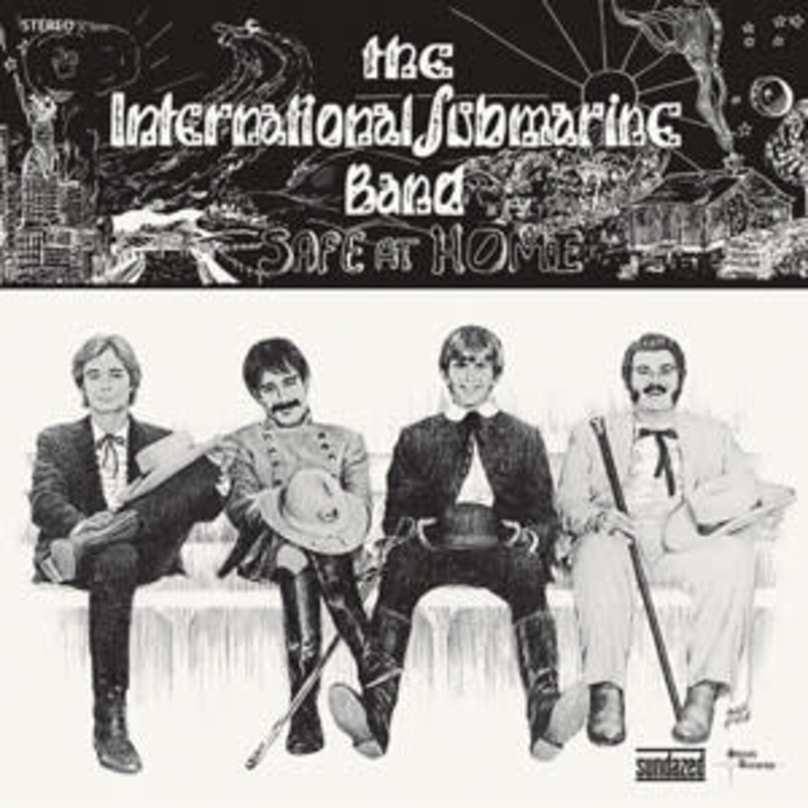 [New Vinyl] International Submarine Band (featuring Gram Parsons) - Safe At Home (all analog Mono edition)