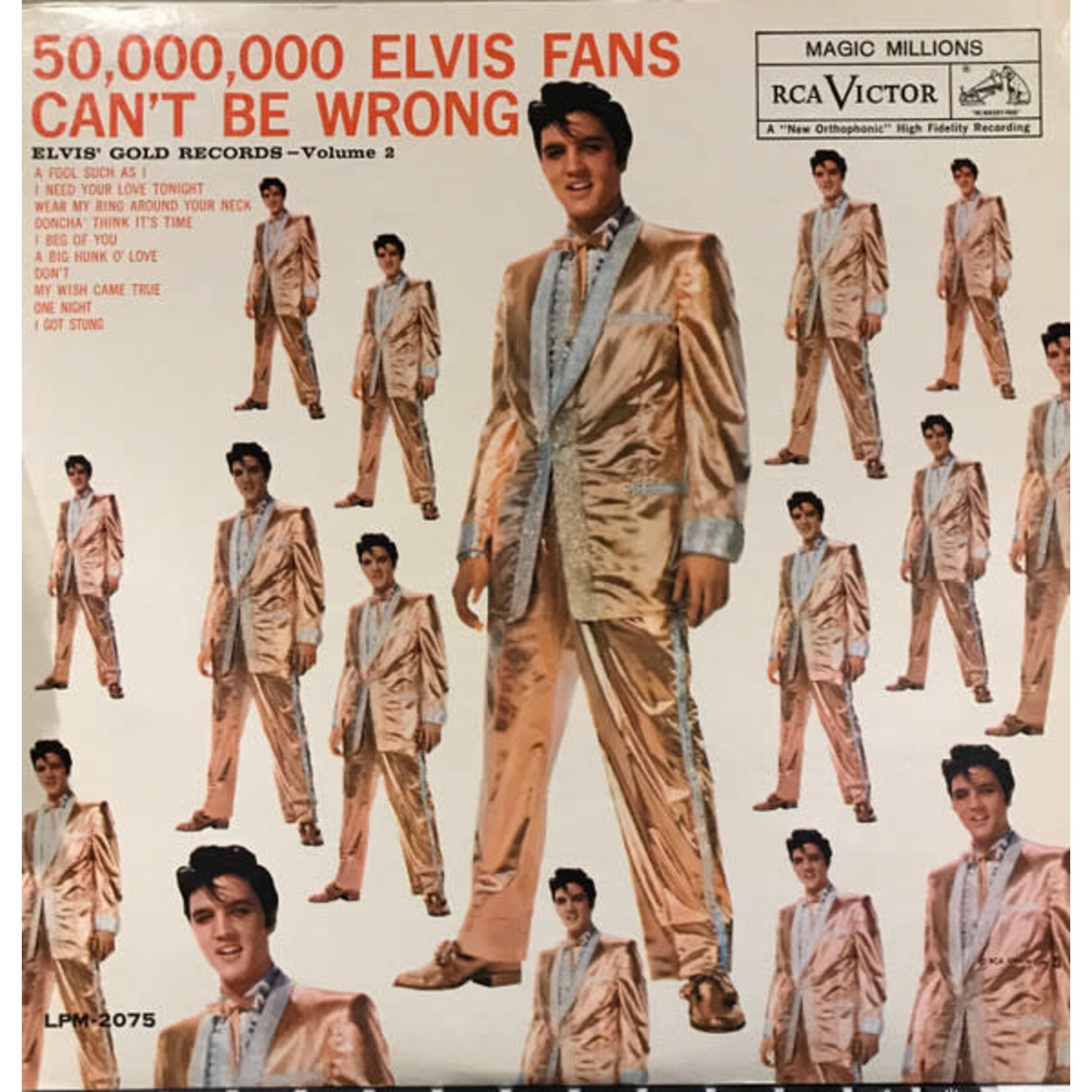 [Vintage] Elvis Presley - 50,000,000 Elvis Fans Can't Be Wrong Gold Records Volume 2