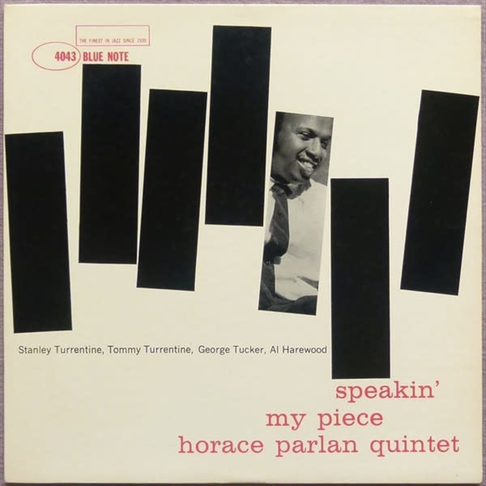 [New Vinyl] Horace Parlan Quintet - Speakin' My Piece (Blue Note Classic Vinyl series)