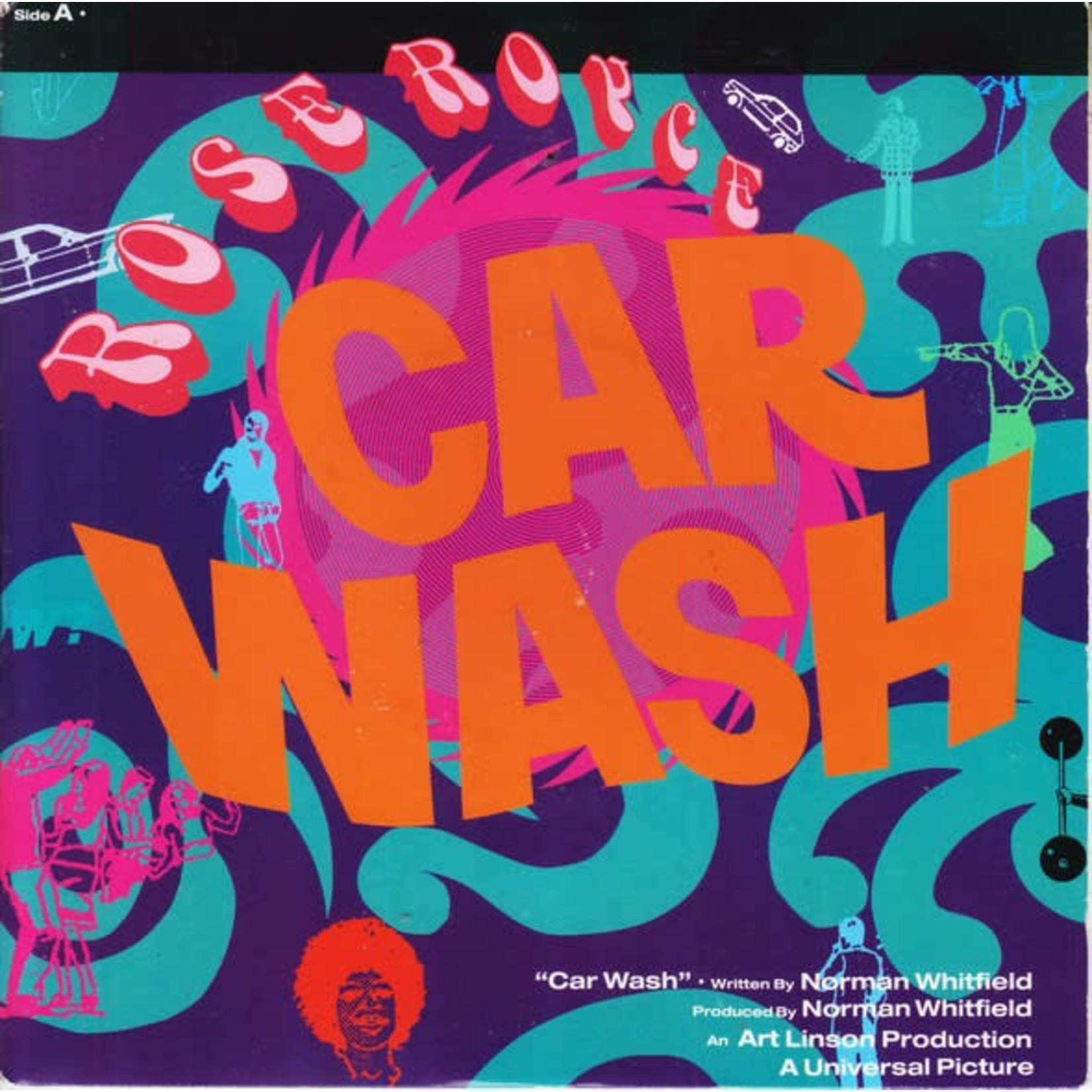 [7"] Rose Royce - Car Wash b/w Is It Love You're After (7", UK)