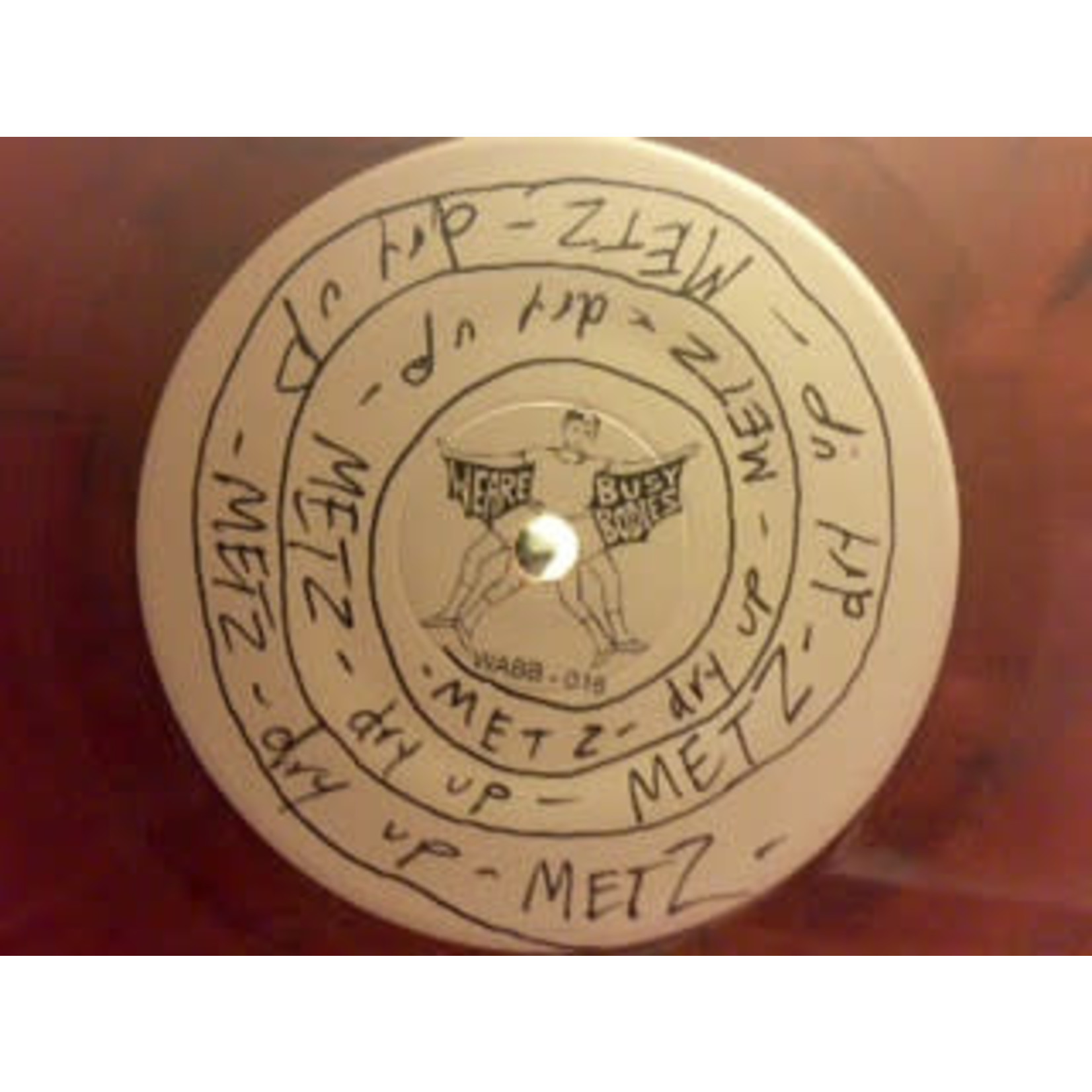[7"] Metz - Ripped on the Fence b/w Dry Up (7", brown wax)